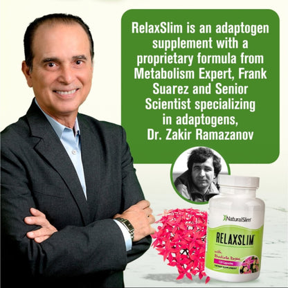 Naturalslim Relaxslim for Metabolism, Helps Control Appetite, Fat & Stress Support - Adaptogen Supplements NaturalSlimUS supplements