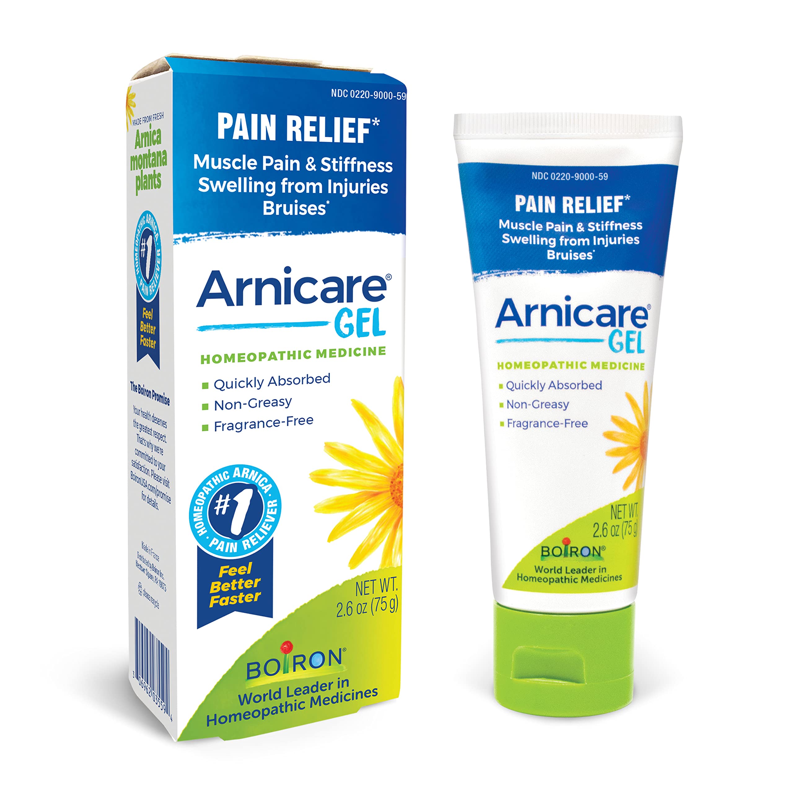 Boiron Arnicare Gel & Bruise Gel Bundle for Soothing Relief of Joint & Muscle Pain, Bruises or Injury - Unisex-Adults & Kids BoironAu supplements
