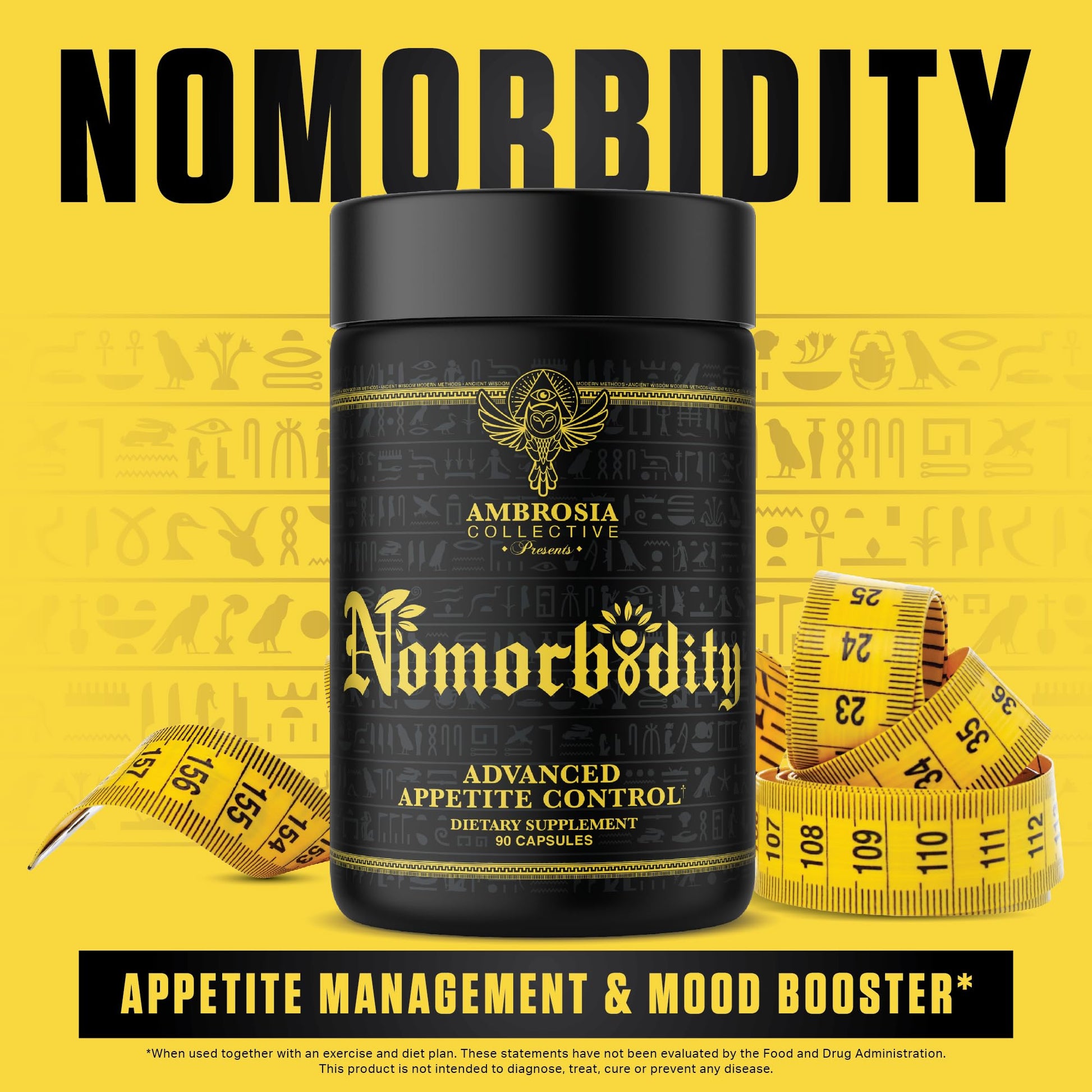 Ambrosia Nomorbidity Advanced Appetite Control & Hunger Management Formula AmbrosiaAu supplements