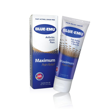 BLUE-EMU Maximum Pain Relief Cream for Arthritis, Muscle, & Joint Aches, 3 Oz, 1 Pack BLUE-EMUAu supplements