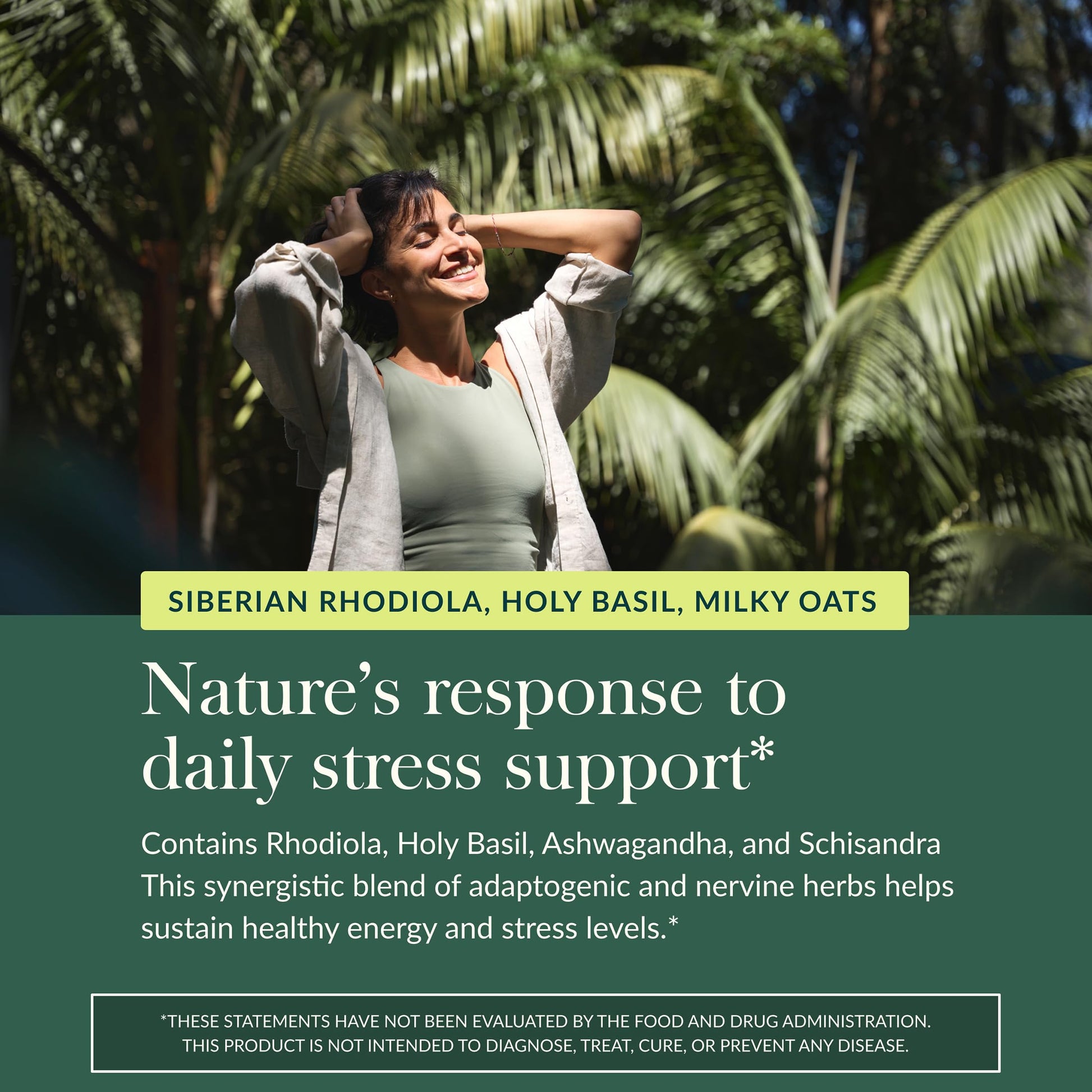 Gaia Herbs Adrenal Health Daily Support - Herbal Supplement with Ashwagandha, Holy Basil & Schisandra - Help Maintain Healthy Energy & Stress Levels* - 60 Vegan Liquid Phyto-Caps (30 Servings) Gaia HerbsAu supplements