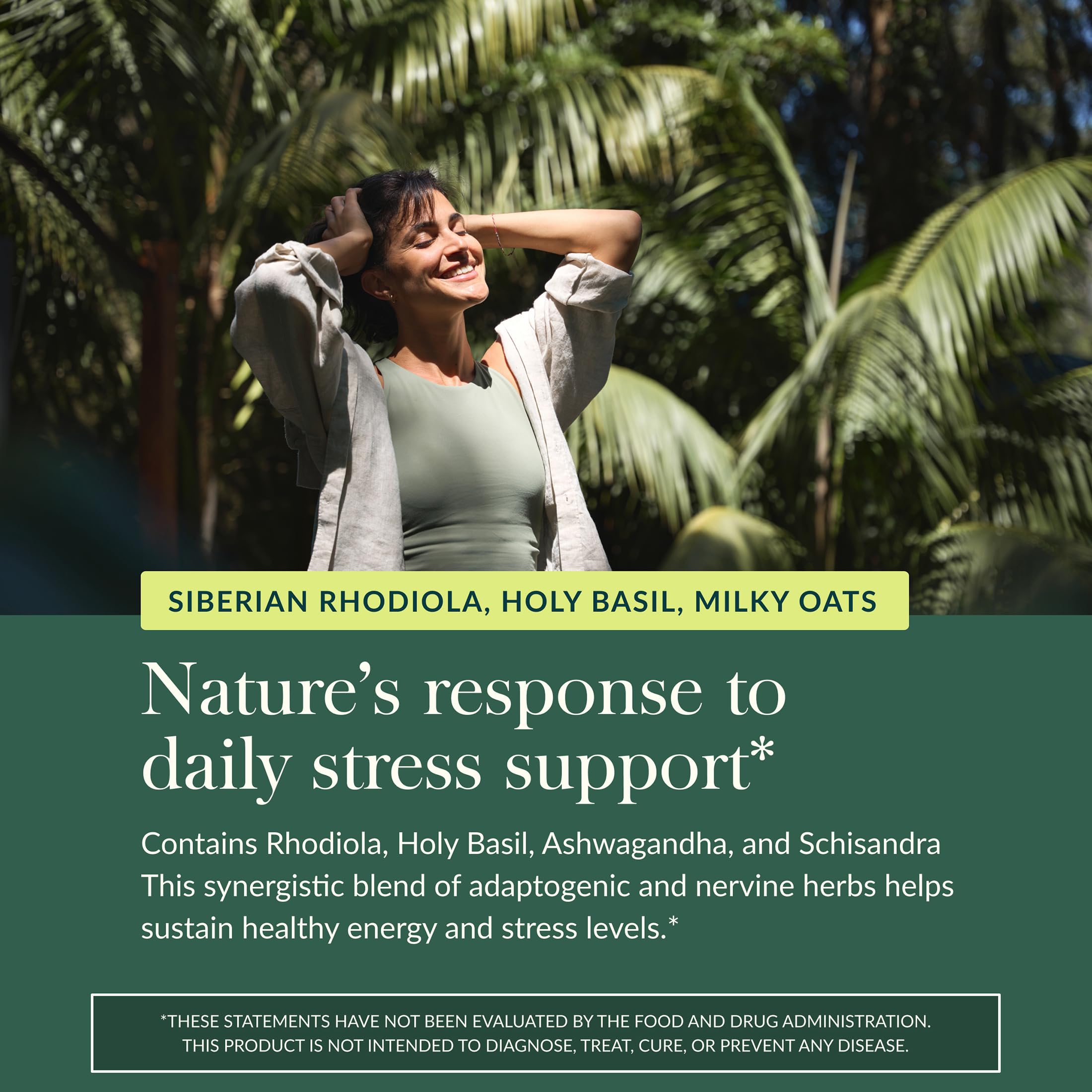 Gaia Herbs Adrenal Health Daily Support - Herbal Supplement with Ashwagandha, Holy Basil & Schisandra - Help Maintain Healthy Energy & Stress Levels* - 60 Vegan Liquid Phyto-Caps (30 Servings) Gaia HerbsAu supplements
