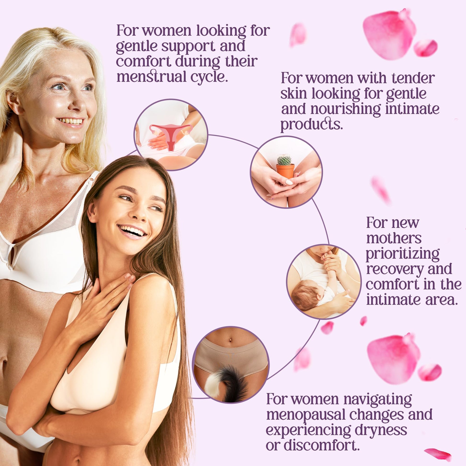 vibraxlabs Yoni Oil 1 Oz. Rose Scented Daily Feminine Wash Vulva Oil for pH Balance and Female Dryness vibraxlabsAu supplements