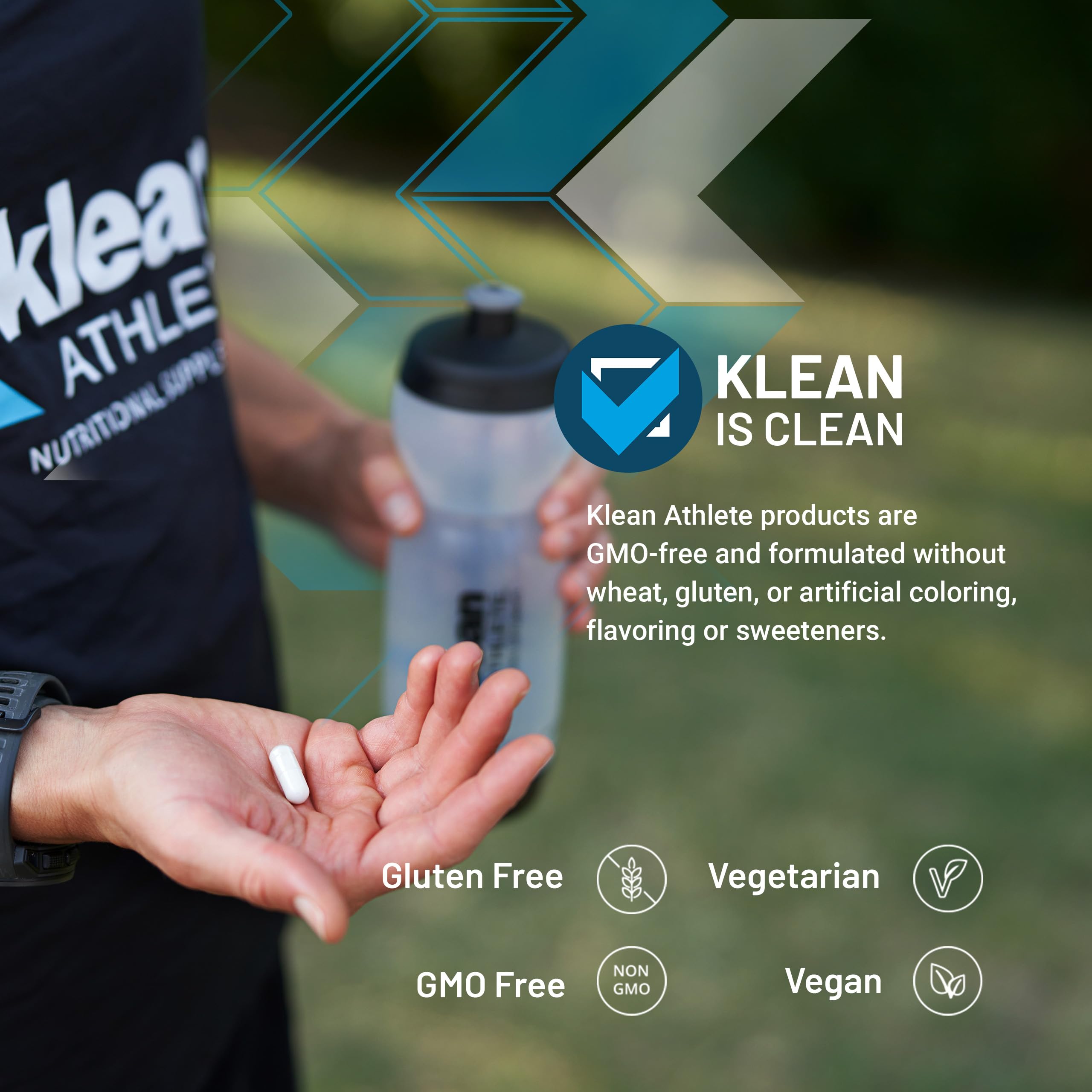 Klean Athlete Klean Ashwagandha - for Occasional Stress - Supports Adaptations to Training* - Adaptogen Blend - Vegan & Non GMO - 60 Capsules Klean AthleteAu supplements