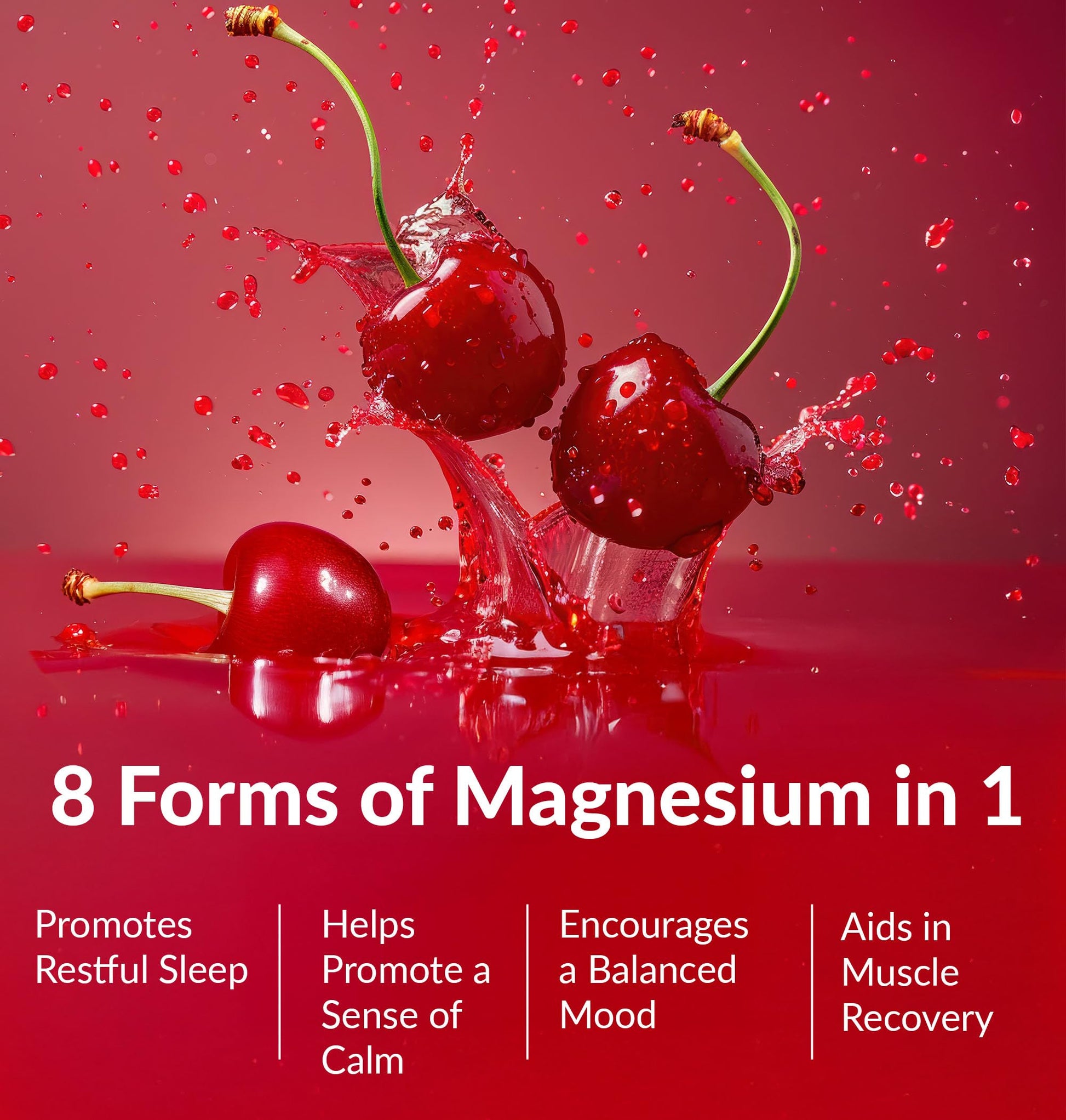BIOptimizers Magnesium Breakthrough Drink - 8 Forms of Magnesium, Electrolytes, Sleep Health, Stress, Muscle Recovery, Heart Support | Glycinate, Citrate, Malate- Tart Cherry BIOptimizersAu supplements