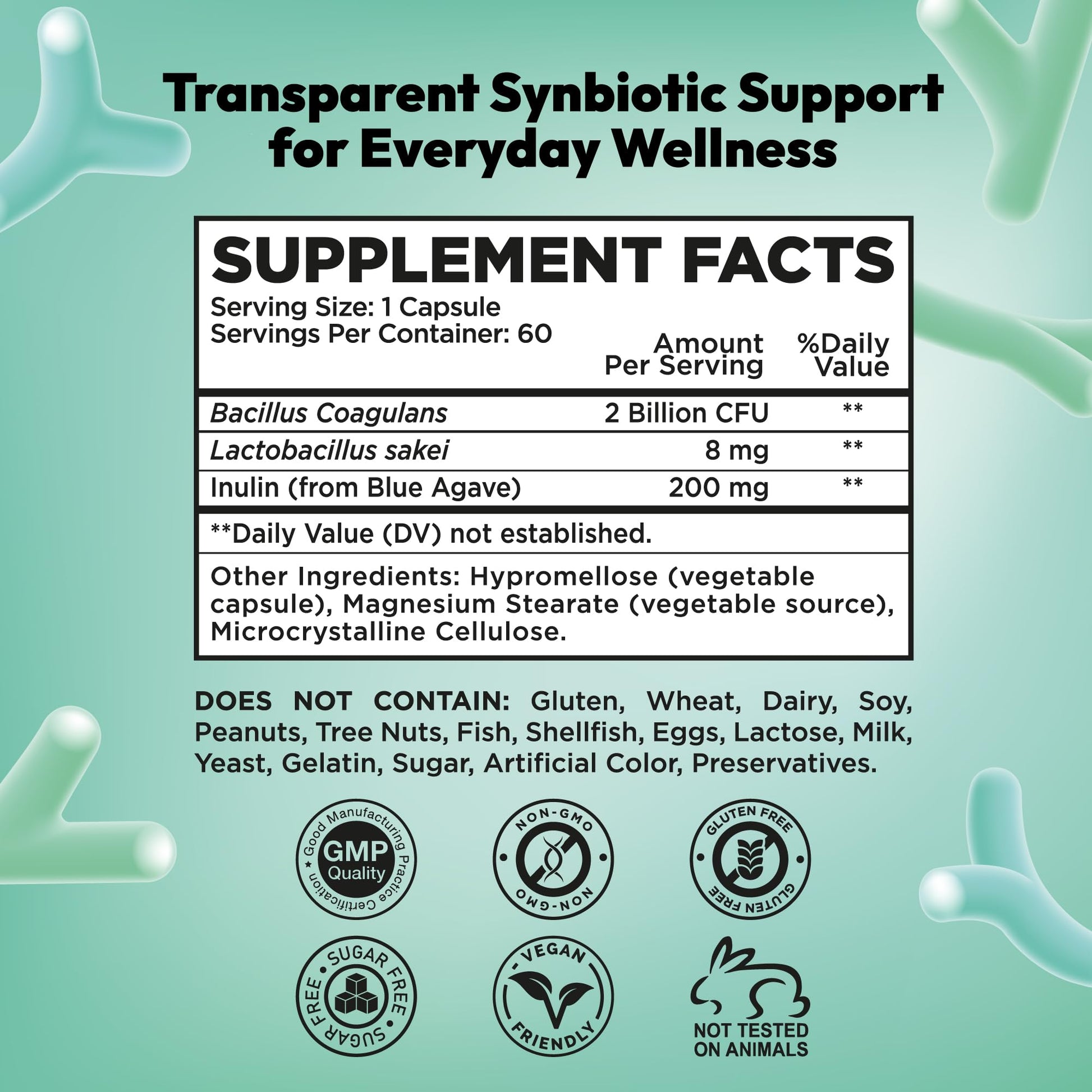NutraPep Synbiotics Probiotic Prebiotic Postbiotic - Daily Gut Health Support with Pre Pro & Post Biotics for Men Women - Digestive & Immune Support Balance Synbiotic Supplement - Vegan Gluten Free NutraPepAu supplements