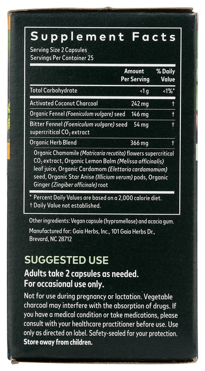 Gaia Herbs Gas & Bloating - Provides Relief from Occasional Gas and Bloating Gaia HerbsUS supplements