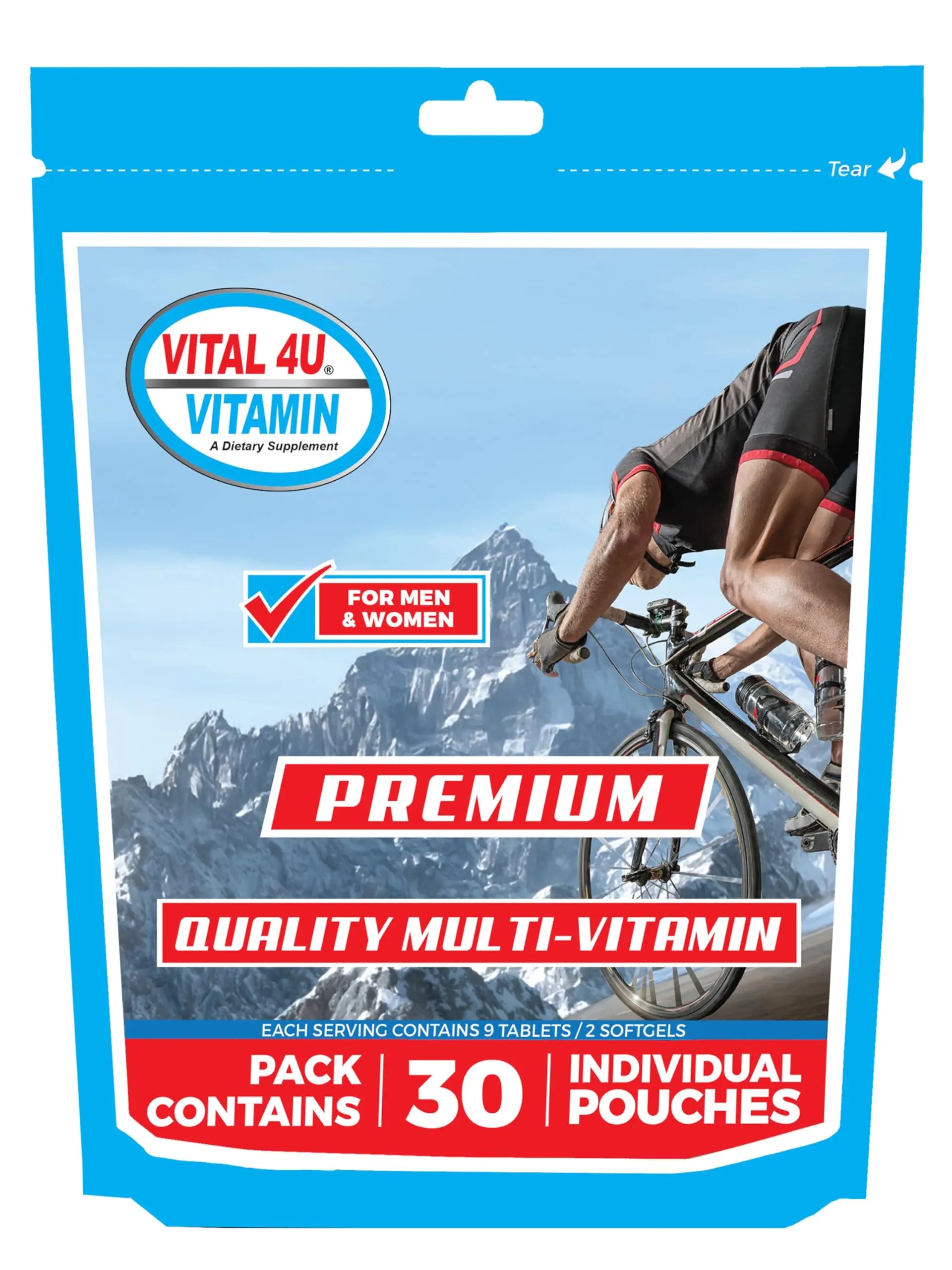 VITAL 4U® Vitamin - Premium Multivitamin for Men and Women | Supports Immune System, Energy, Heart Health VITAL 4UAu supplements