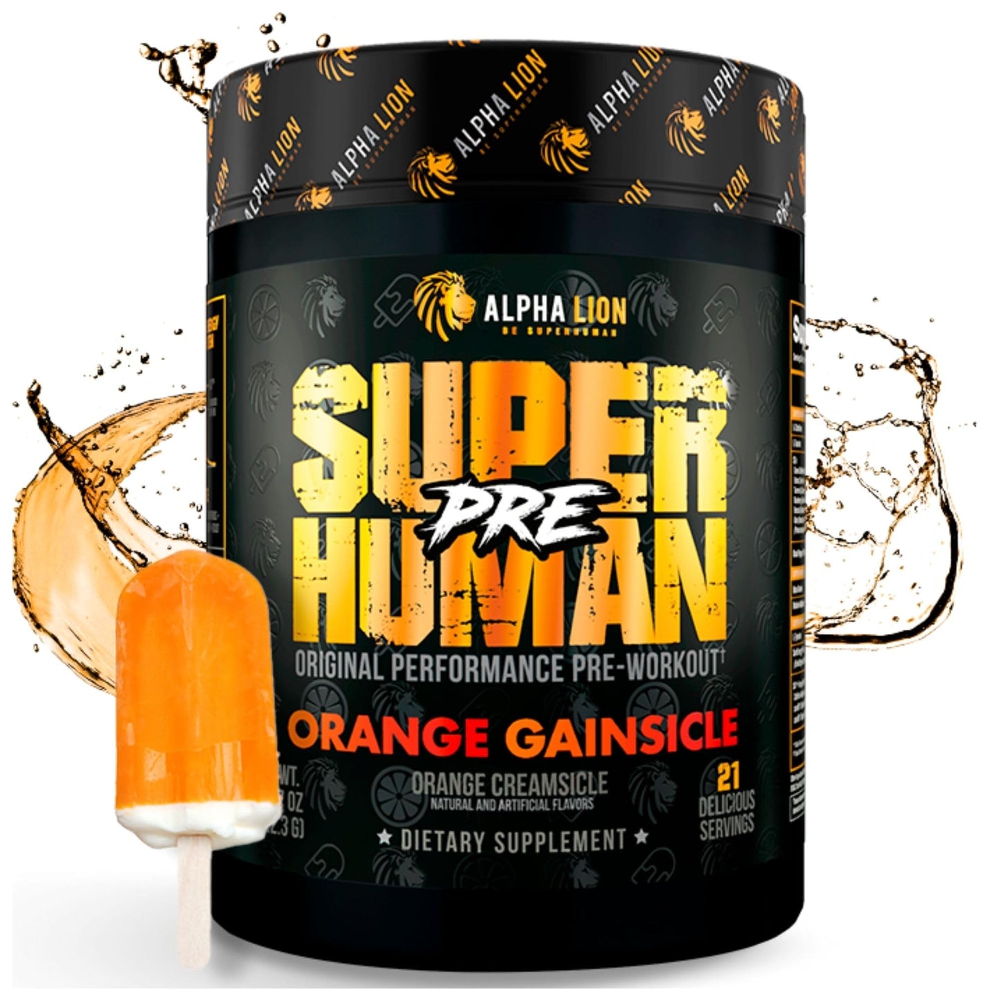 ALPHA LION Superhuman Pre Workout Powder, Beta Alanine, L-Taurine & Tri-Source ALPHA LIONUS supplements