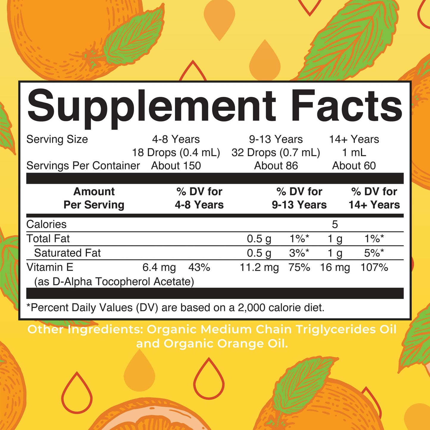 MaryRuth Organics USDA Vitamin E Liquid Drops 2 Month Supply | Bone and Joint Health | Cognitive Health for Adults and Kids | Sugar Free, Vegan, Non-GMO, Gluten Free | 2 Ounces MARYRUTH'SUS supplements