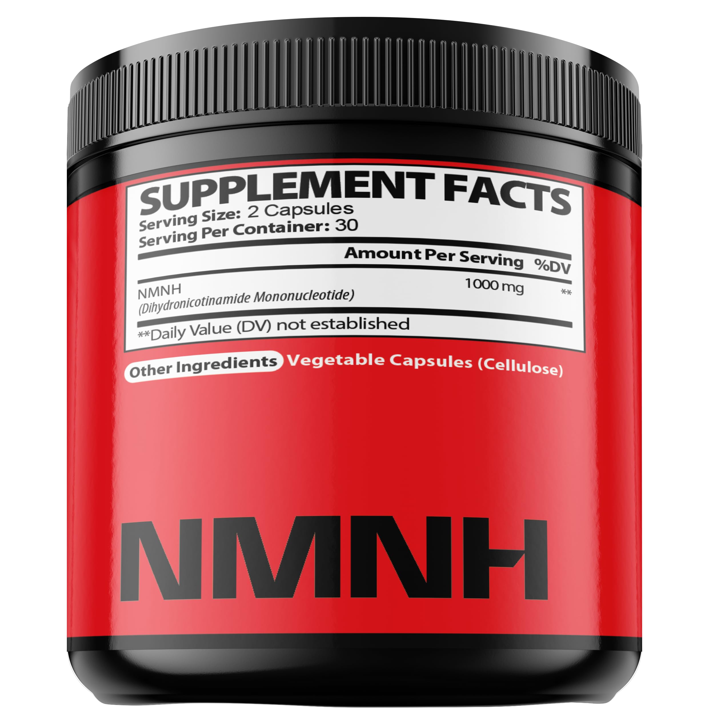 NMNH (Dihydronicotinamide Mononucleotide) -NMN Supplement Alternative - 1000mg per Serving NAD Supplement to Support NAD - 60 Capsules - 30 Days Supply SatoomiAu supplements