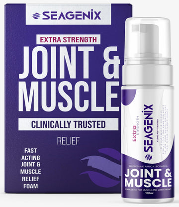 Seagenix Extra Strength Muscle + Joint Foam - Magnesium | Boswellia | Arnica | Formula - Joint and Muscle Relief – Ease Inflamed Joints and Muscles - All Natural – Joints + Muscle Relief SeagenixAu supplements