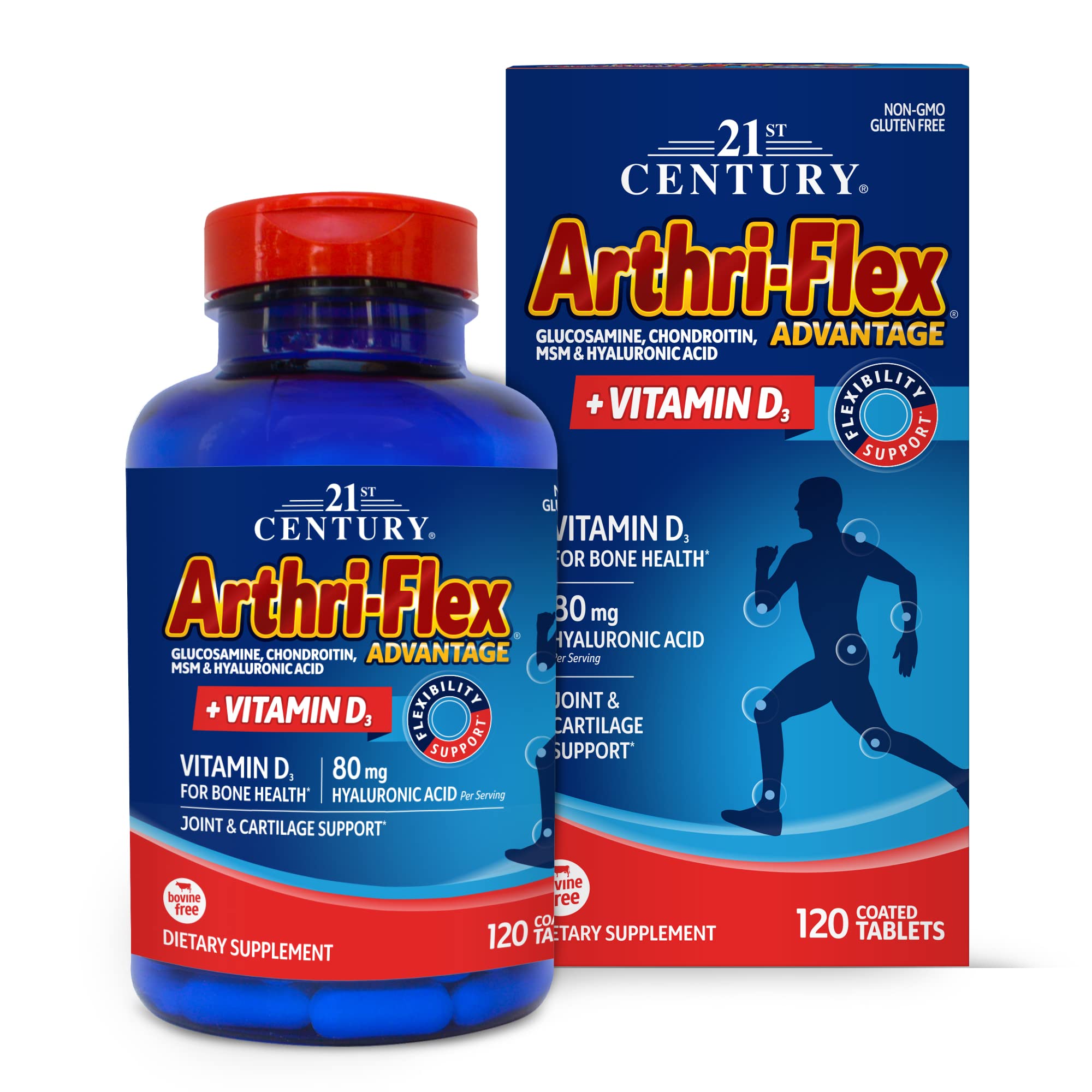21st Century Arthri-Flex Advantage® + Vitamin D3, 120 Coated Tablets 21st CenturyAu supplements