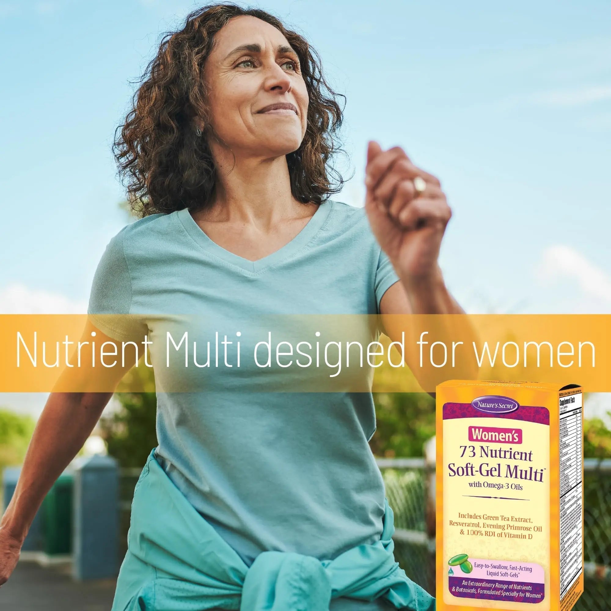 Nature's Secret Women’s 73-Nutrient Soft-Gel Multi – 60 Liquid Soft-Gels – Complete Female Wellness Support - 2 Pack Nature's SecretAu supplements