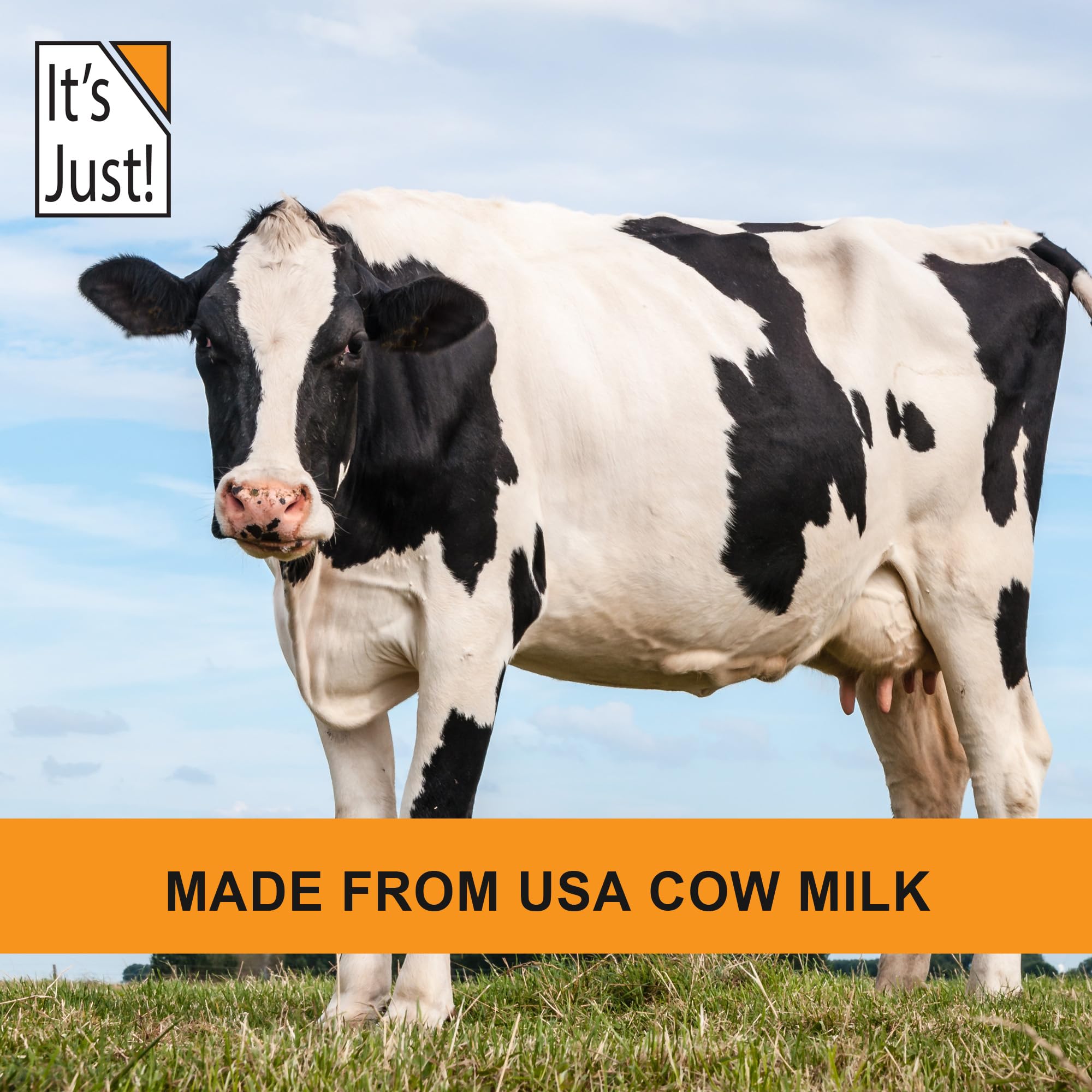 It's Just! - 100% Whey Protein Concentrate, Made in USA, Premium WPC-80, No Added It's Just!US supplements