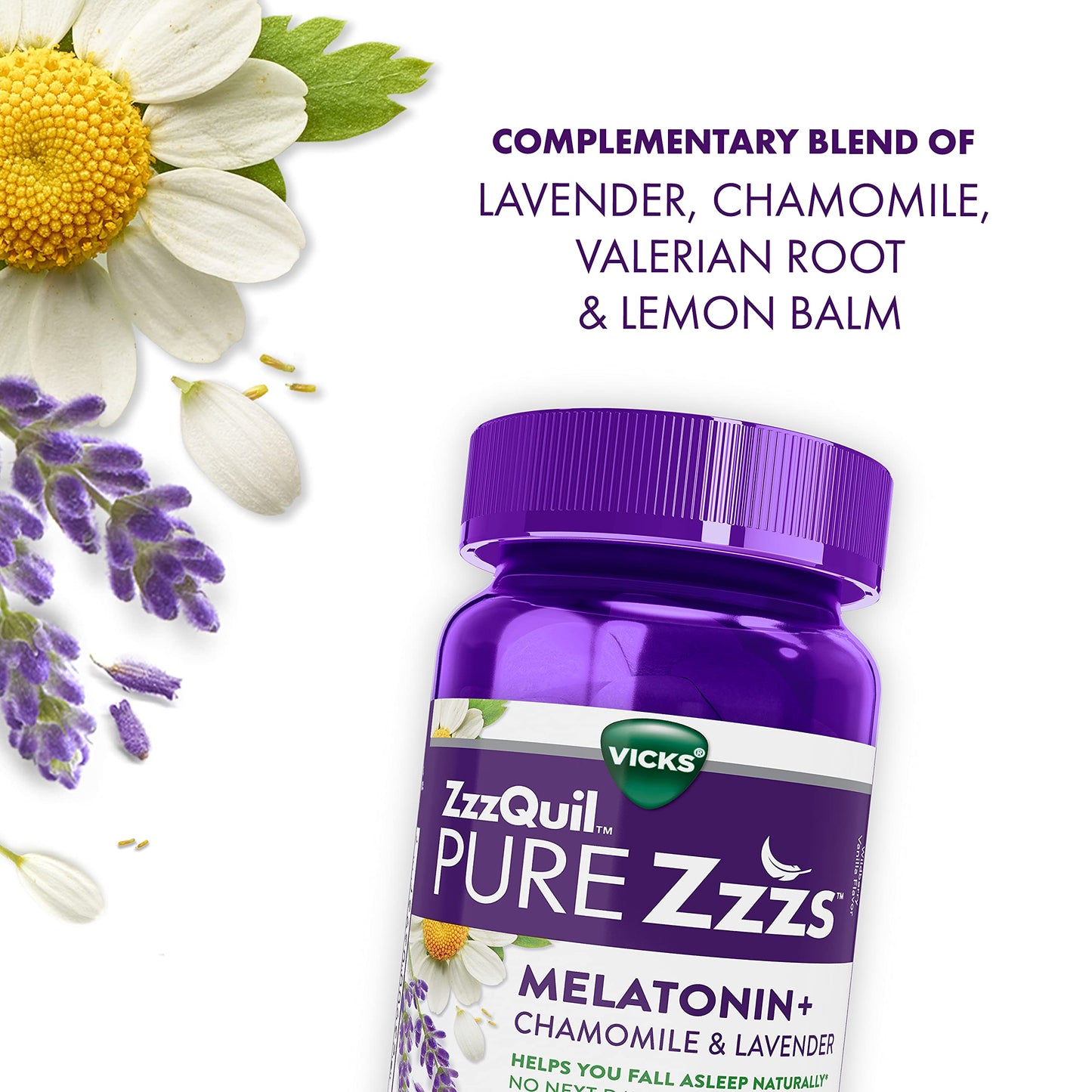 ZzzQuil PURE Zzzs Melatonin Sleep Aid Gummies, Helps You Fall Asleep ZzzQuilUS supplements