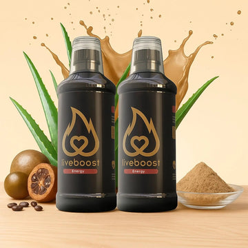LIVEBOOST Liquid Supplement 2-Pack – Daily Energy Suppor & Wellness Formula for Men and Women – Natural Ingredients – 480ml Each LIVEBOOSTAu supplements