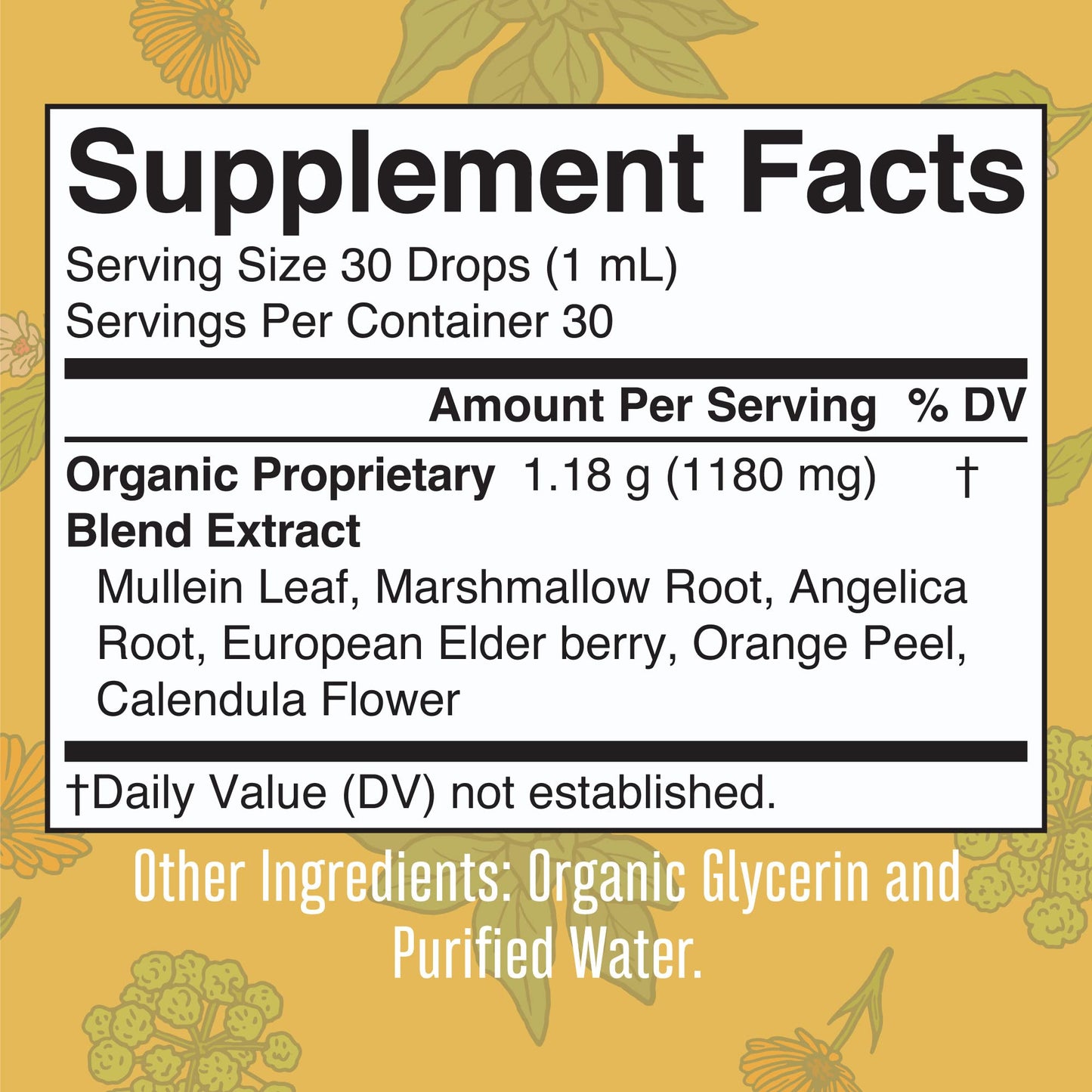 MaryRuth's | USDA Organic Respiratory Health Herbal Supplement Extract MaryRuth OrganicsUS supplements