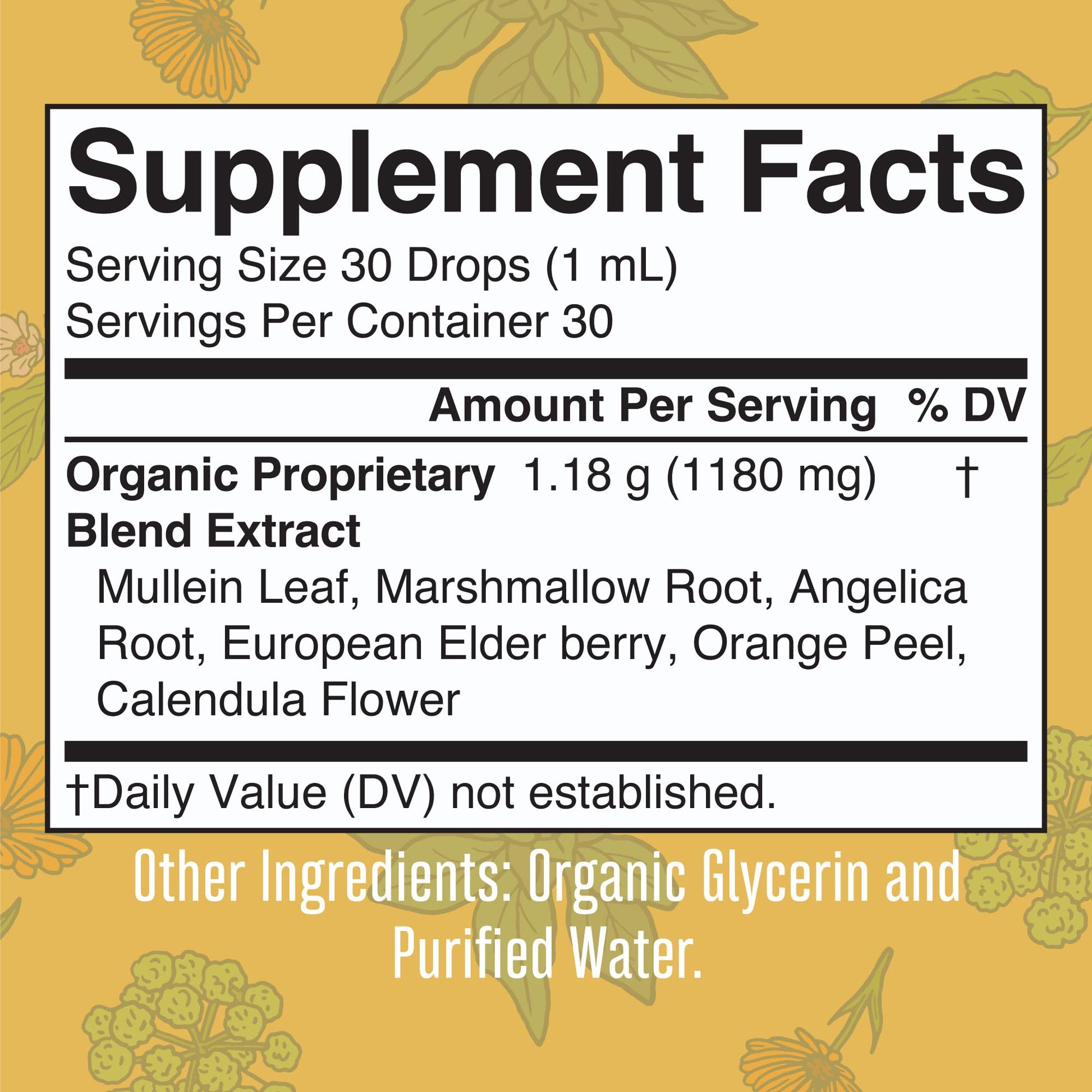 MaryRuth's | USDA Organic Respiratory Health Herbal Supplement Extract MaryRuth OrganicsAu supplements