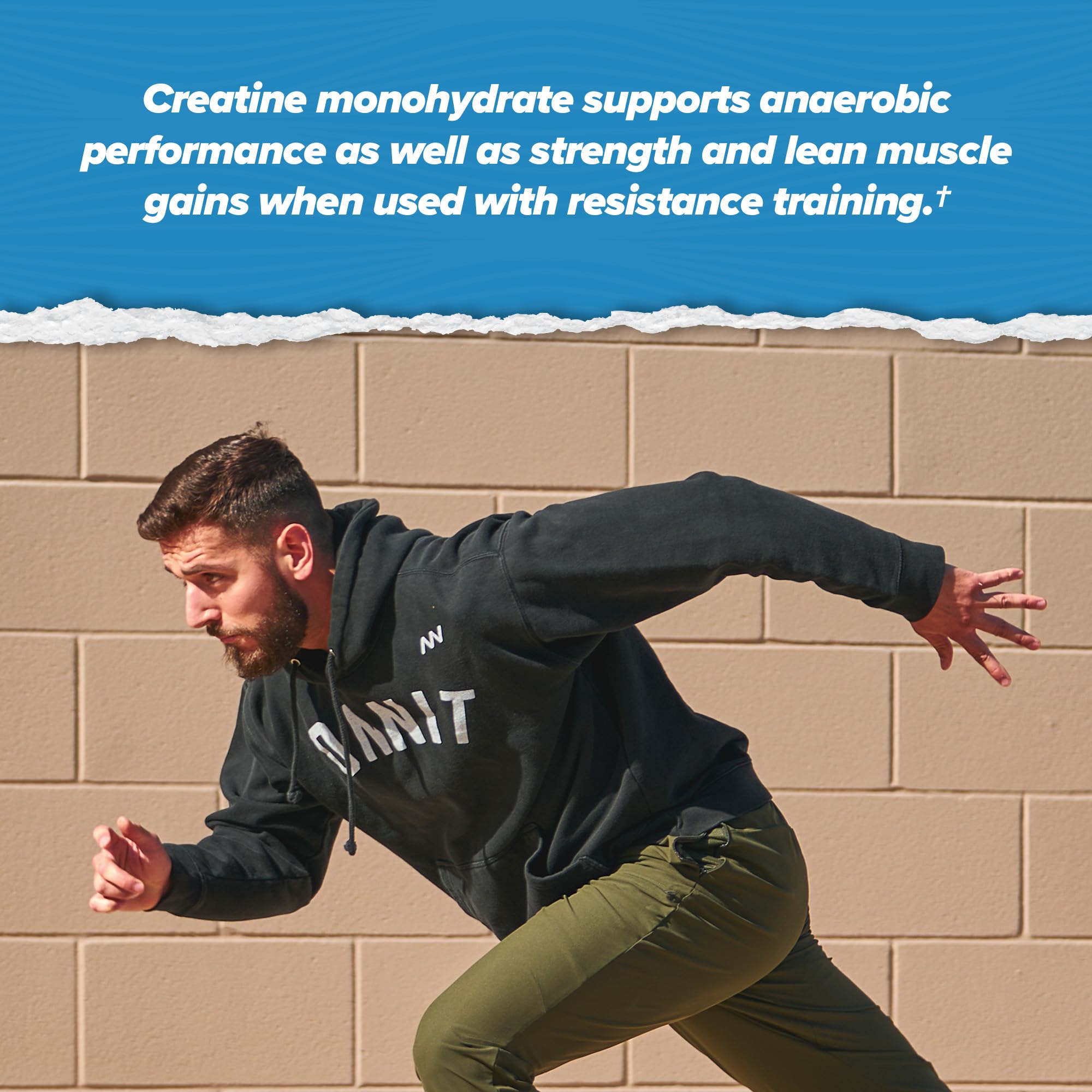 ONNIT Creatine Monohydrate Powder – Unflavored, 90-Serving Value Size – Supports Strength, Lean Muscle, and Brain Energy† – Keto Friendly, No Fillers, 90 Servings, 15.29 oz ONNITAu supplements