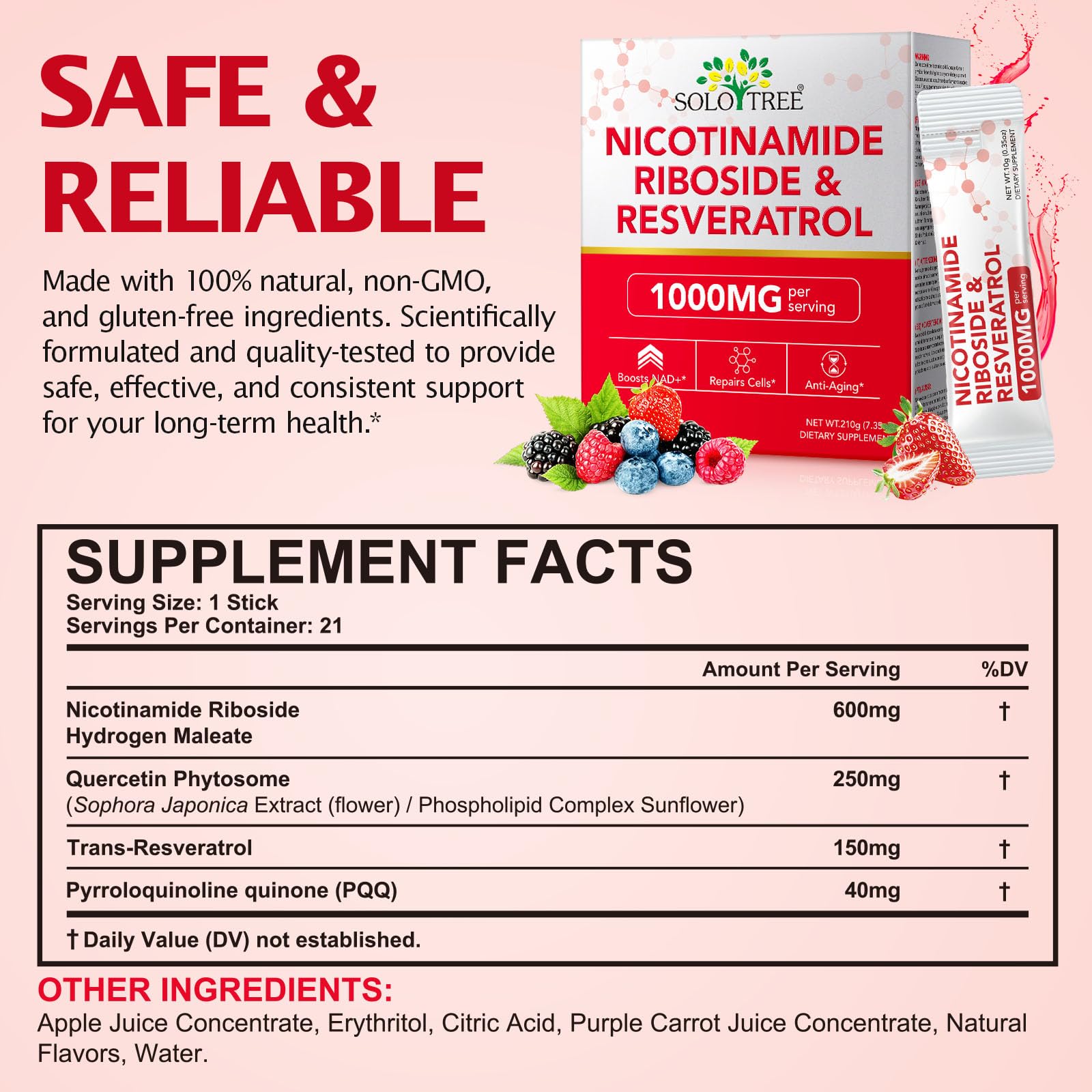 bnHUlMXw NAD Liquid Supplement,1000mg Premium Nicotinamide Riboside & Resveratrol,NAD+ Berry Flavor Drink Mix for Skin Aging Support,Boosts Cellular Energy – NAD Supplements for Men & Women,30 Packs bnHUlMXwAu supplements