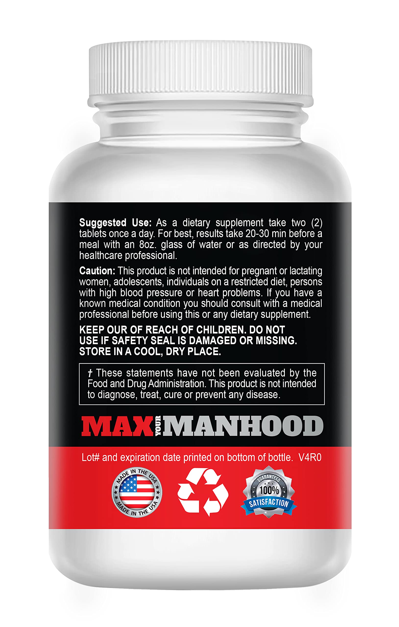 Male Enlargement Pills- Amplify Male Size- Boost Up to 3 Inches Fast- Extend in Length MaleMaxUS supplements