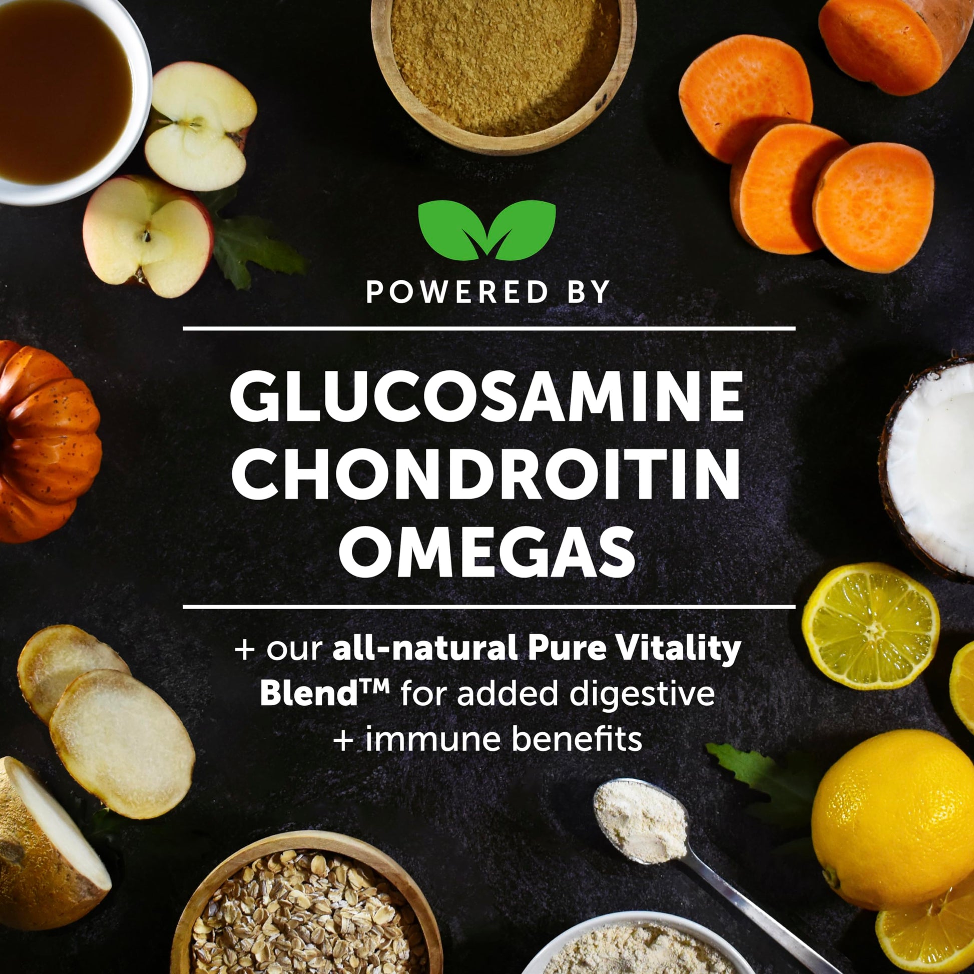 Hemp Hip & Joint Supplement for Dogs - Hemp Oil & Powder - Glucosamine Chondroitin for Dogs, Turmeric, MSM, Green-Lipped Mussel, Supports Mobility, May Reduce Discomfort (Bacon) Pet HonestyAu supplements