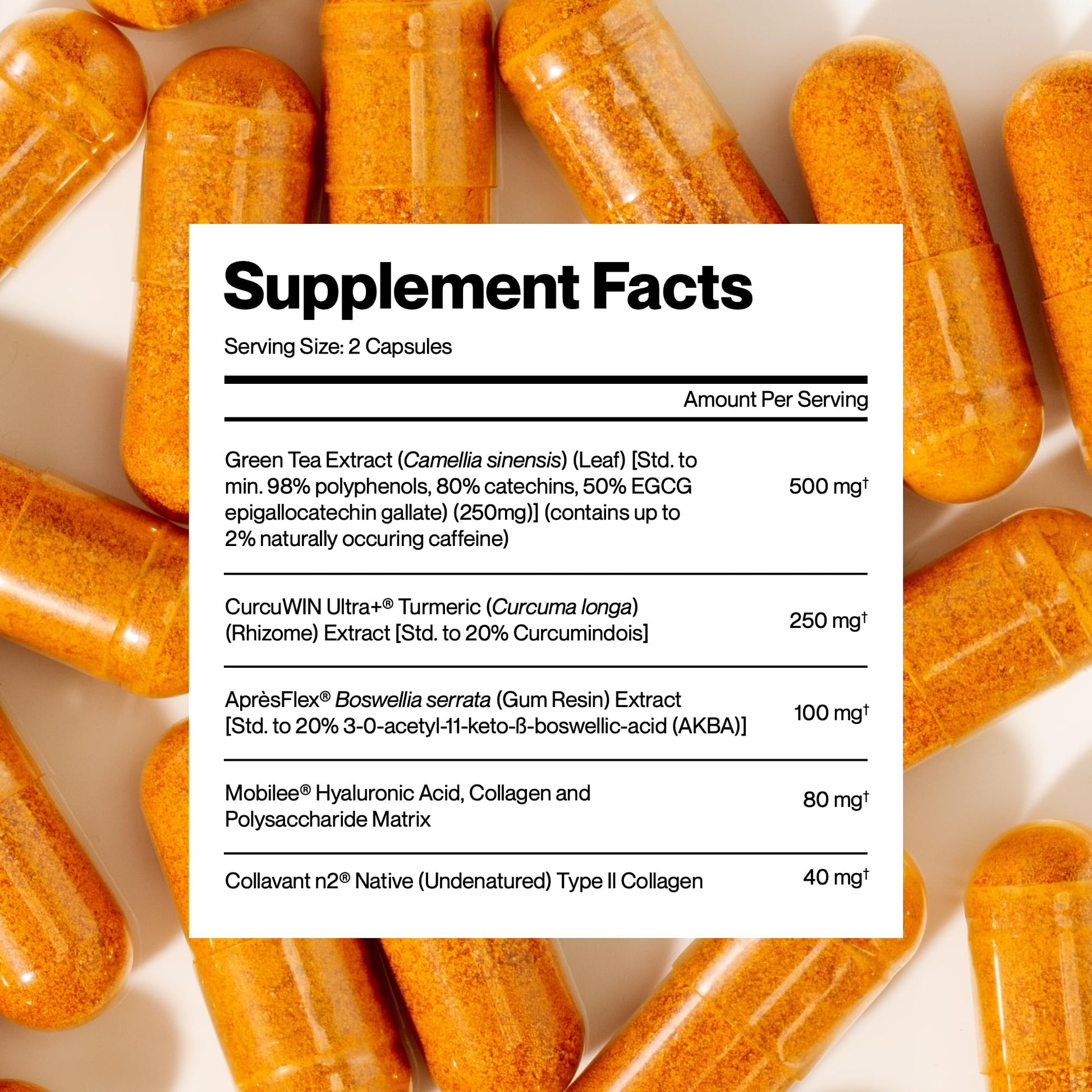 PUREFUNCTION Collagen Repair Joint Support Supplement - Boswellia, Turmeric, Hyaluronic Acid, EGCG, and Undenatured Collagen for Joint Maintenance and Repair - 60 Capsules PUREFUNCTIONAu supplements