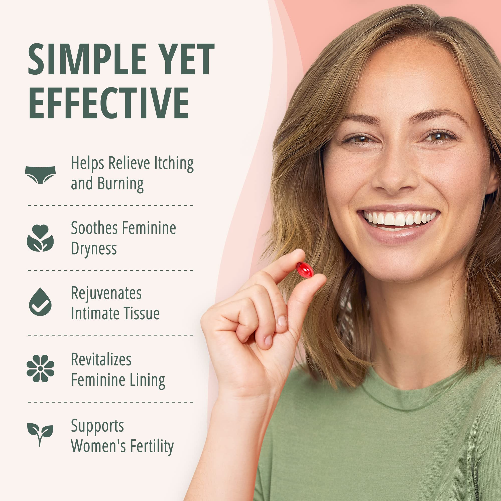 Lubracil – Moisturizer, Feminine Products for Dryness Ease with Sea Buckthorn, Omega 6, 7, & 9 LubracilAu supplements