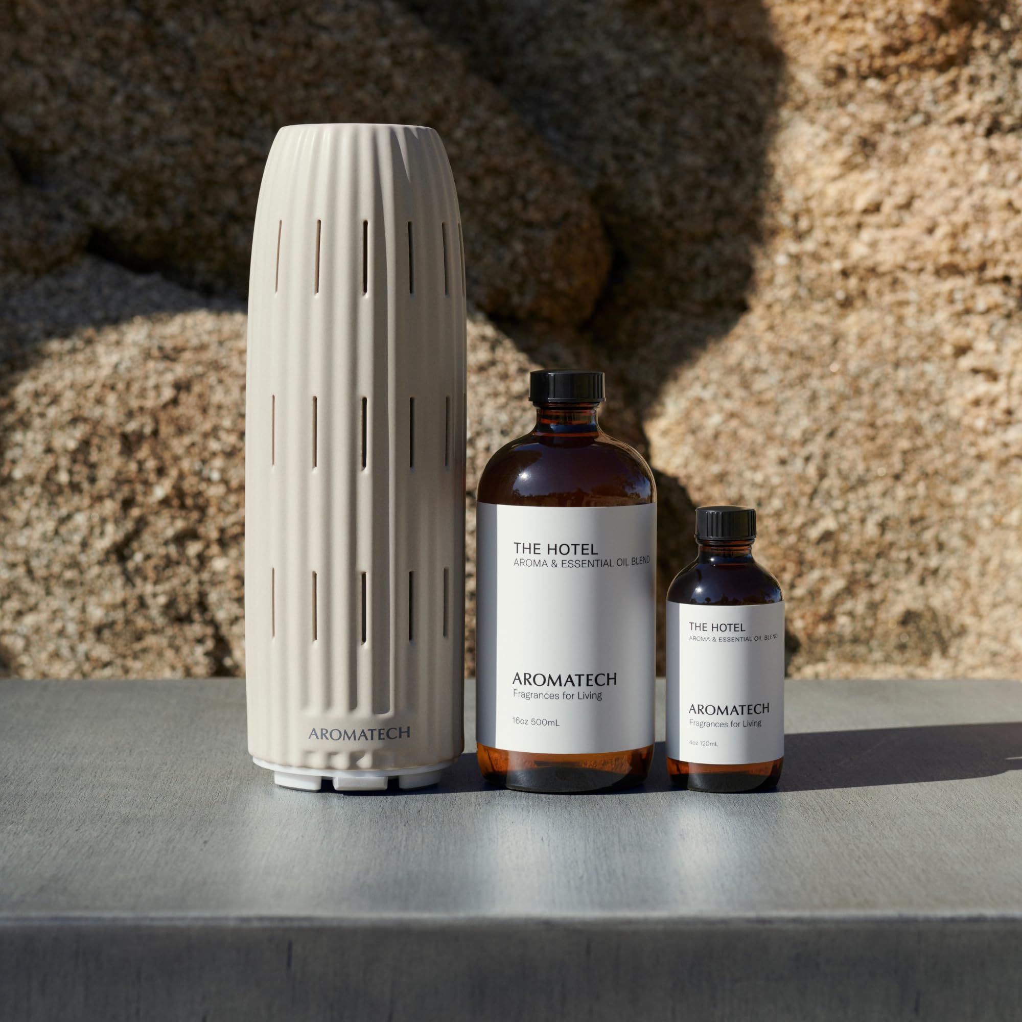 AromaTech Ambience Essential Oil Diffuser - Sand AromaTechAu supplements