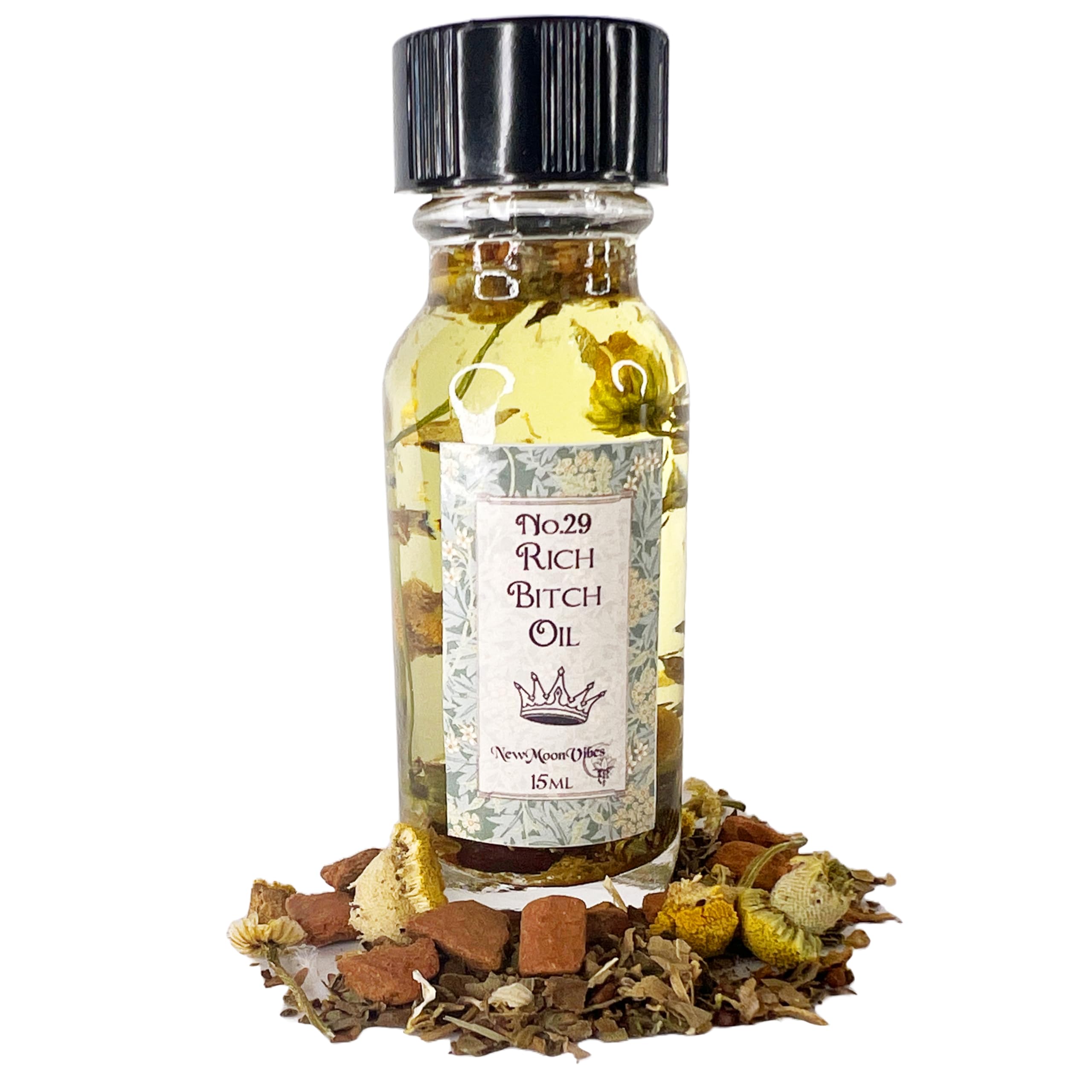 Rich Bitch Oil by New Moon Vibes - Attract Luxury Lavish Lifestyle Abundance Success Wealth THE TUTU FAIRYAu supplements