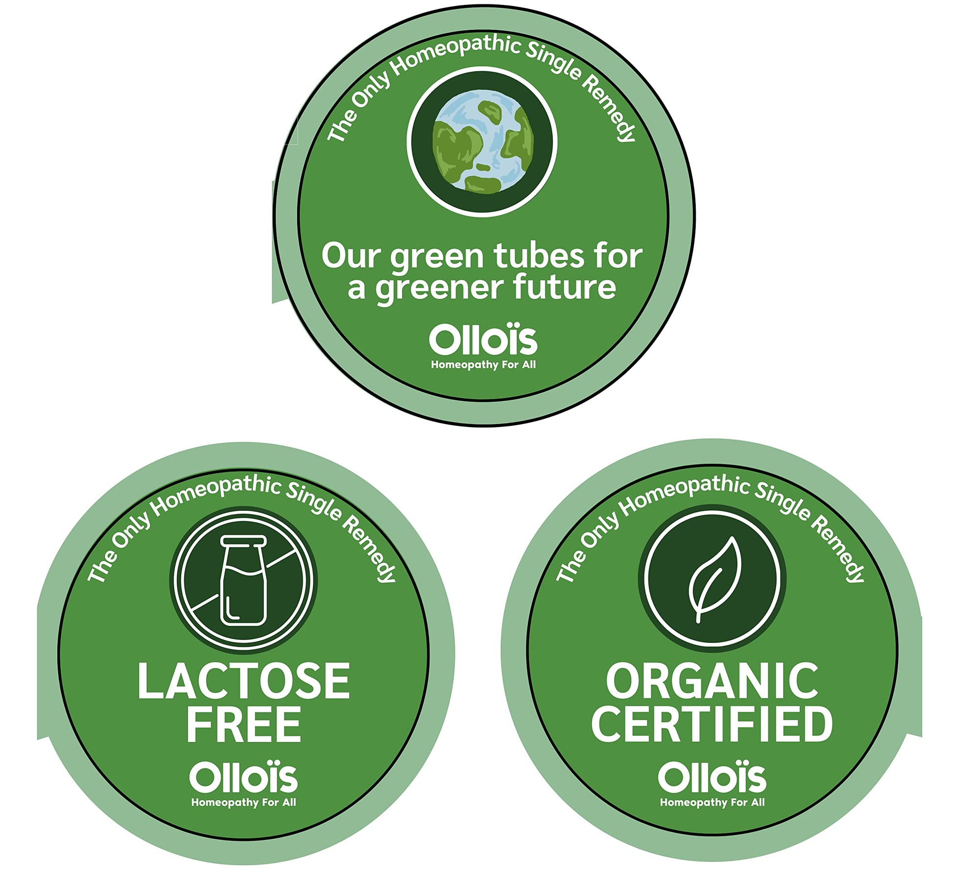 OLLOIS Natrum Muriaticum 6X, Cell Salt #9, Lactose-Free, Organic & Vegan, Kosher Certified OLLOÏSAu supplements