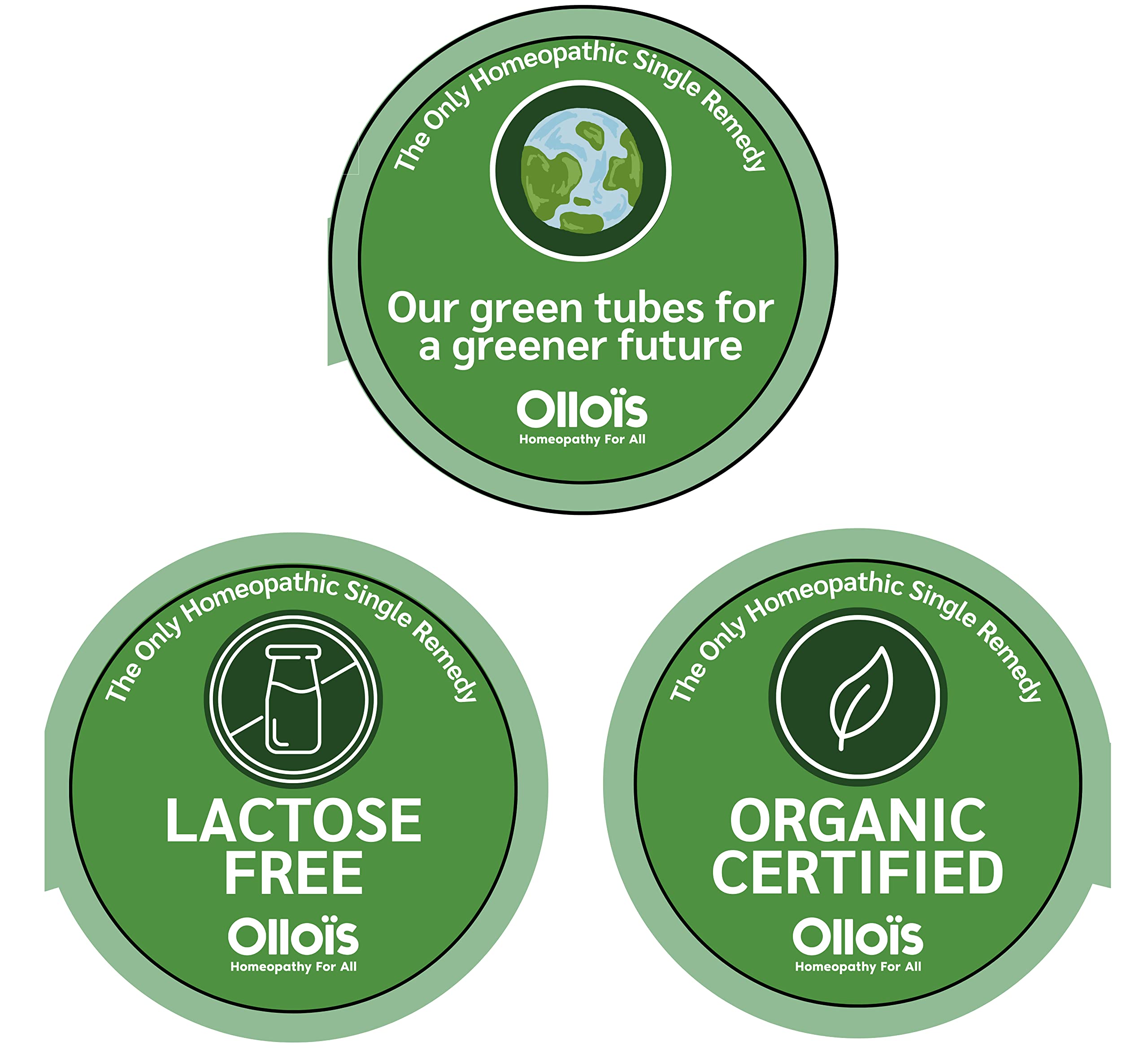 OLLOIS Natrum Muriaticum 6X, Cell Salt #9, Lactose-Free, Organic & Vegan, Kosher Certified OLLOÏSAu supplements