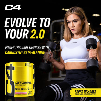 Cellucor C4 Original Pre Workout Powder Strawberry Watermelon Ice Sugar Free Preworkou CellucorUS supplements