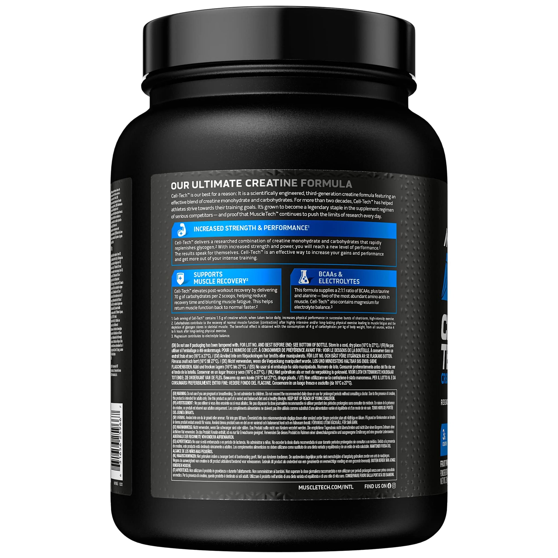 MuscleTech CellTech Creatine Monohydrate Powder, Post Workout Recovery Drink MuscletechAu supplements