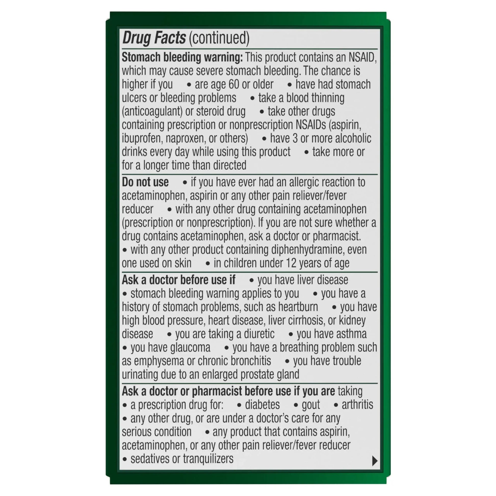 Excedrin PM for Headache Relief, Acetaminophen 250mg, Aspirin 250mg, Diphenhydramine Citrate 38mg, Pain Reliever, Nighttime Sleep-Aid, 24 Count ExcedrinAu supplements