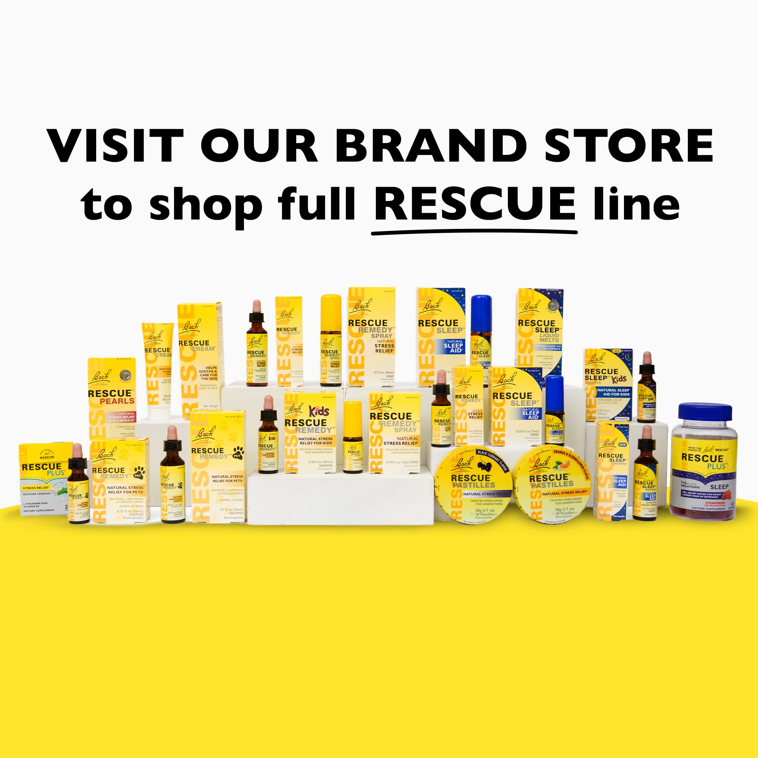 Bach RESCUE PASTILLES, Black Currant Flavor, Natural Stress Relief Lozenges, Homeopathic Flower RESCUEAu supplements