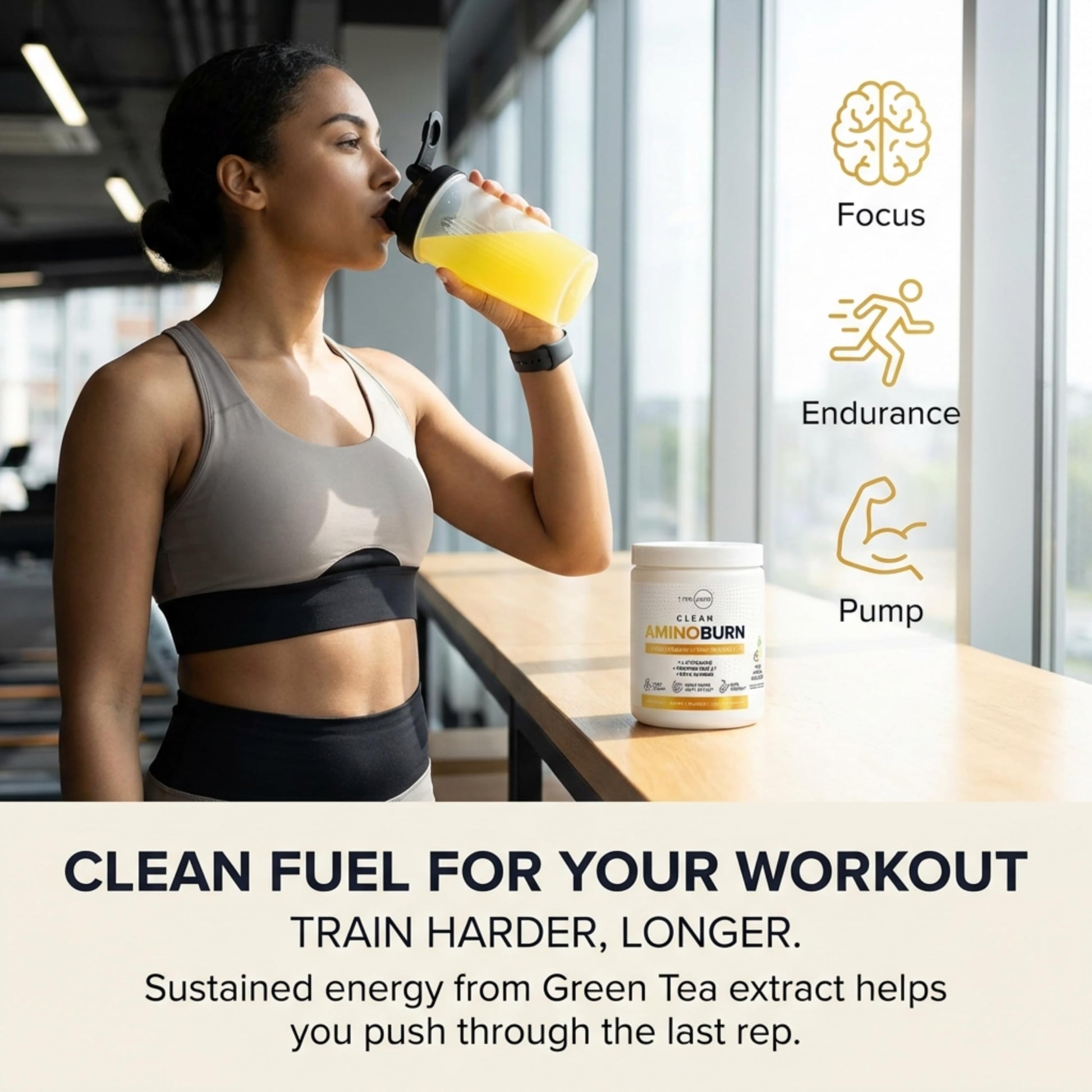 Type Zero Amino Burn Vegan BCAAs + Pre-Workout (Pina Colada Flavored) Type ZeroUS supplements