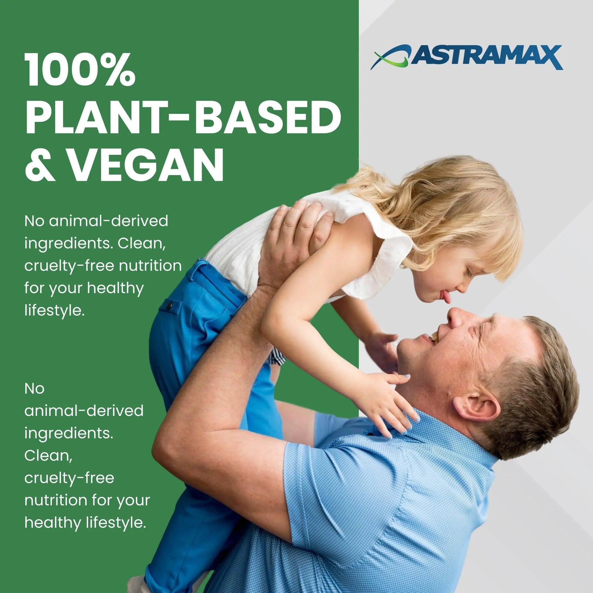 Astramax Advanced Vegan Multivitamin | Whole Food-Based Vitamin & Mineral Complex with 26 Nutrients, B12, D3, Probiotics & 42 Superfoods | AstramaxAu supplements