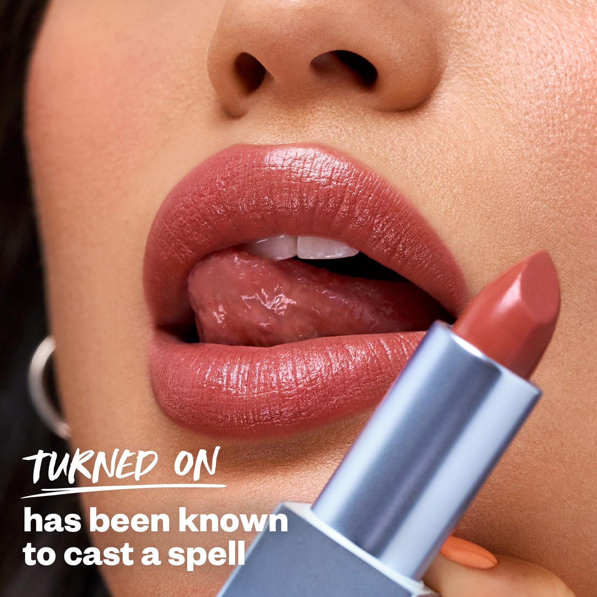 Kosas Weightless Lip Color Nourishing Satin Lipstick - High Impact Lip Color with Clean Formula - Comfy Feel & Soft Finish - Turned On KosasAu supplements