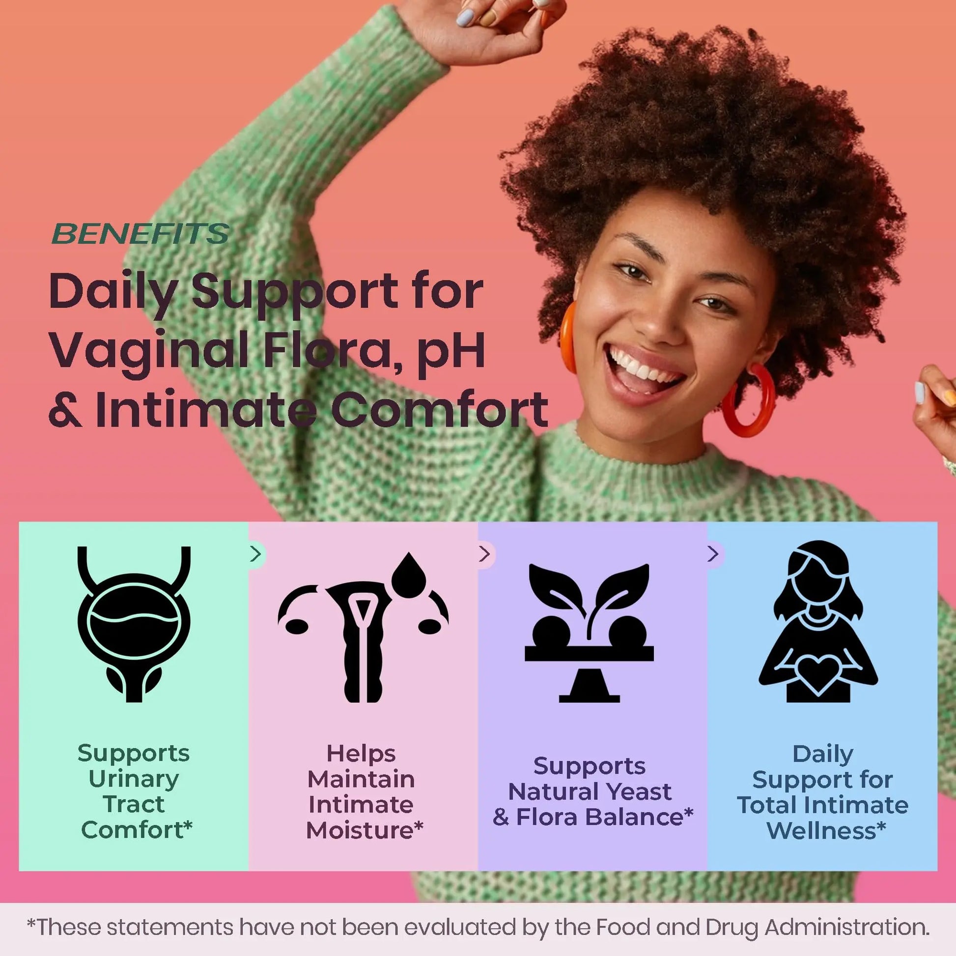 UTI Flora & Odor Pro+ & UTI Yeast & pH Pro+ | Pack of 2 | Vaginal Probiotics for Feminine Hydration & Freshness Support | Third-party Tested, cGMP Facility, Vegan, Non-GMO, Gluten-Free | 60+60 Caps FIRSTORGANICnz supplements