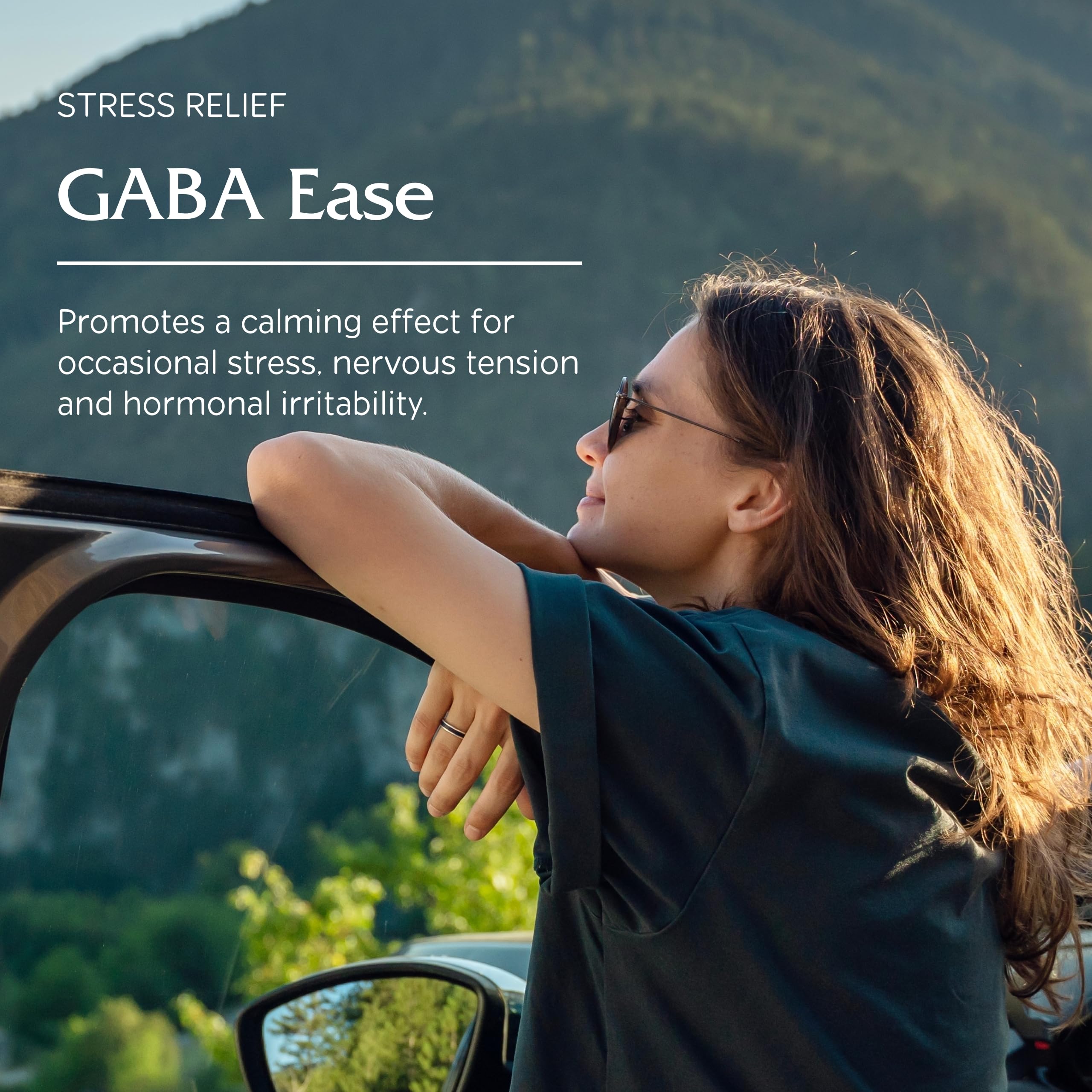 Vitanica, GABA Ease, Calming Support, Vegan, 60 Capsules VitanicaAu supplements
