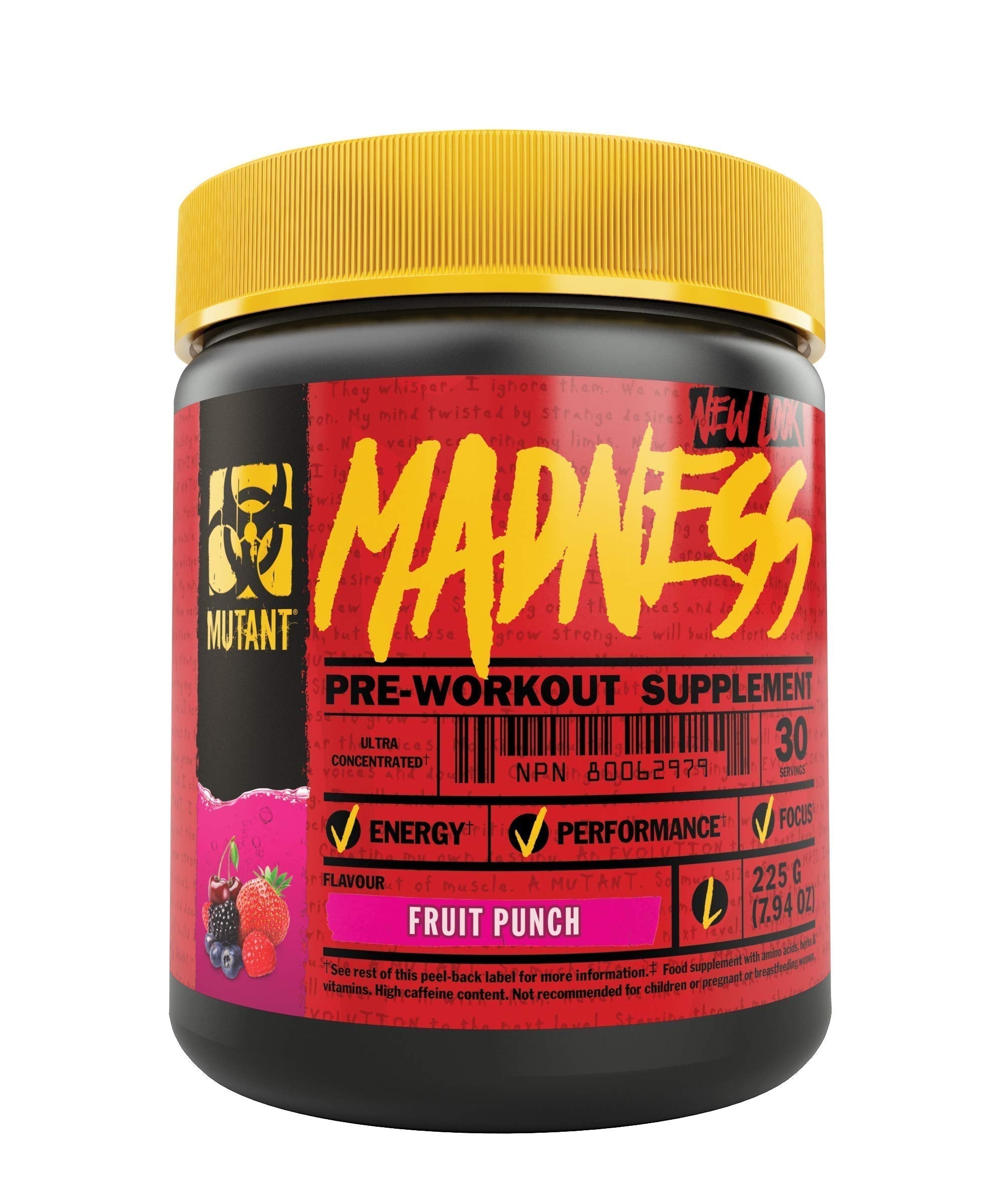 Mutant Madness - Redefines The Pre-Workout Experience and Takes it to a Whole New MutantAu supplements