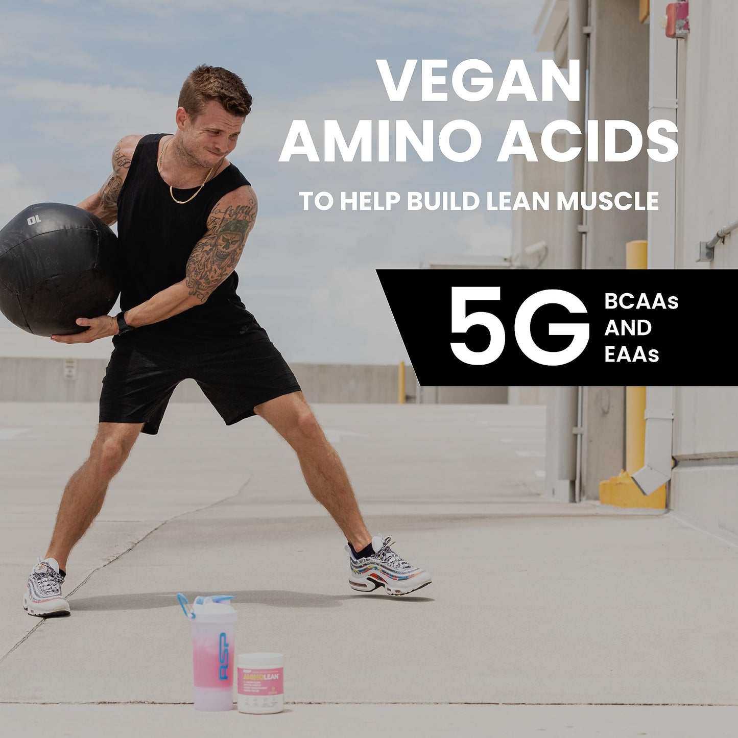 RSP NUTRITION AminoLean Pre Workout Powder, Amino Energy & Weight Management with Vegan BCAA Amino Acids, Natural Caffeine, Preworkout Boost for Men & Women, 30 Serv, Pink Lemonade… RSP NUTRITIONUS supplements