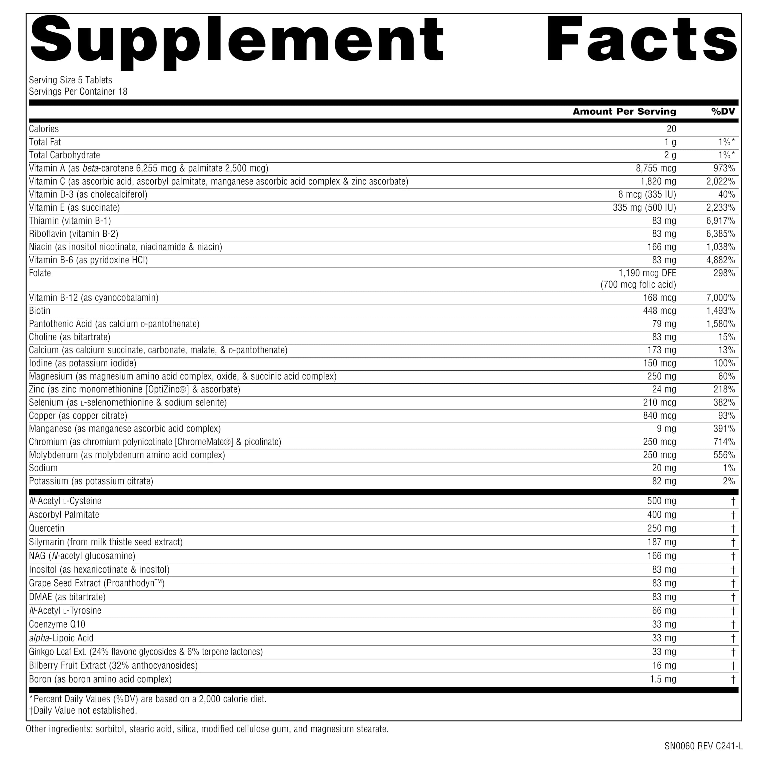 Source Naturals Elan Vital Multiple, for Multiple Body System Support* - 90 Tablets Source NaturalsAu supplements