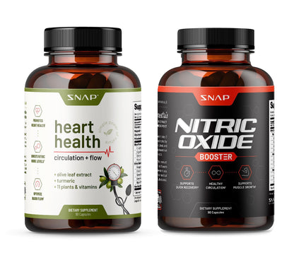 Snap Supplements Heart Health and Nitric Oxide Booster Snap SupplementsUS supplements