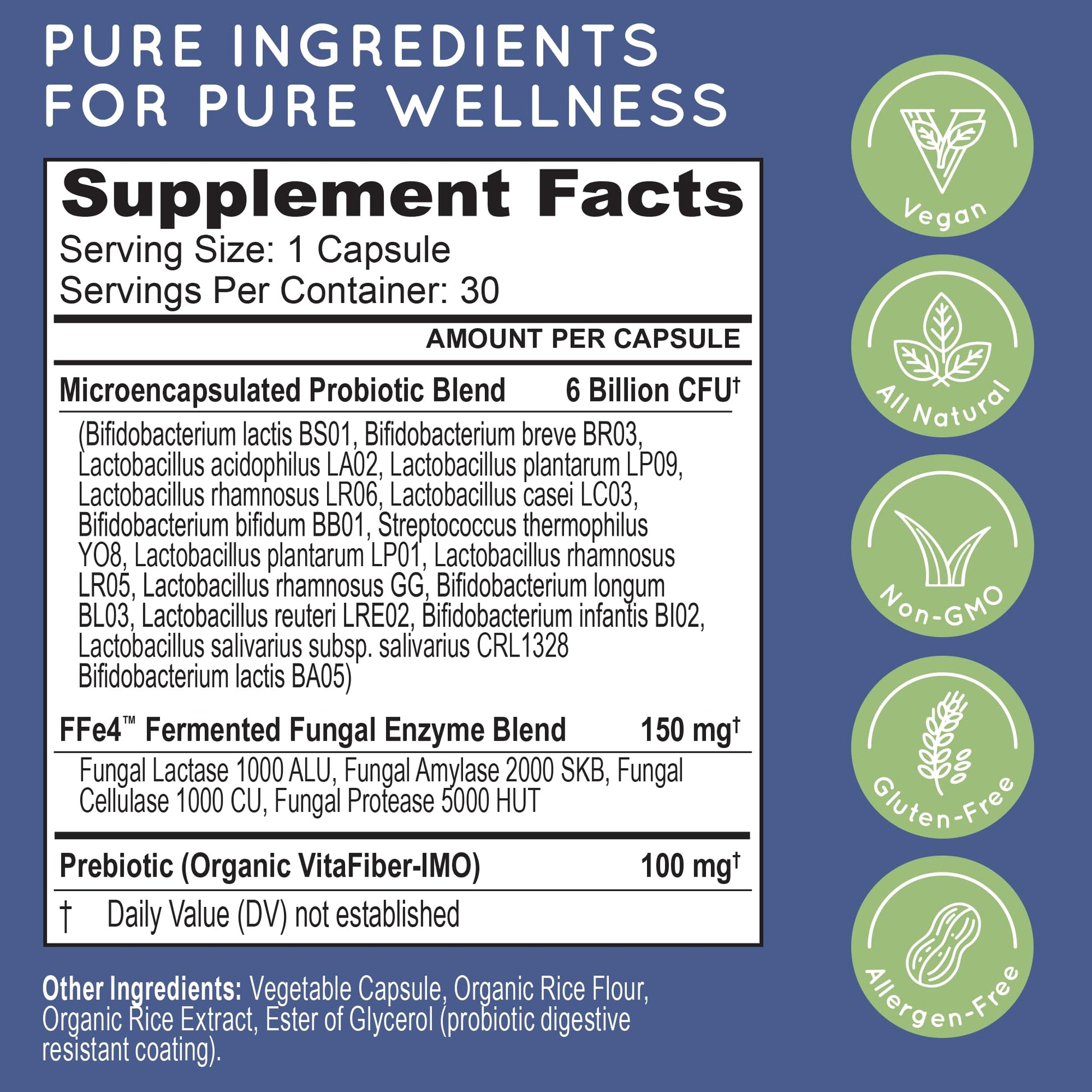 Essential Source TriActive Biotics Daily Care – Probiotics for Women and Men, 6 Billion CFU with Prebiotic Blend – Daily Digestive and Immune Support Gut Health Supplement – 30 Capsules Essential SourceAu supplements