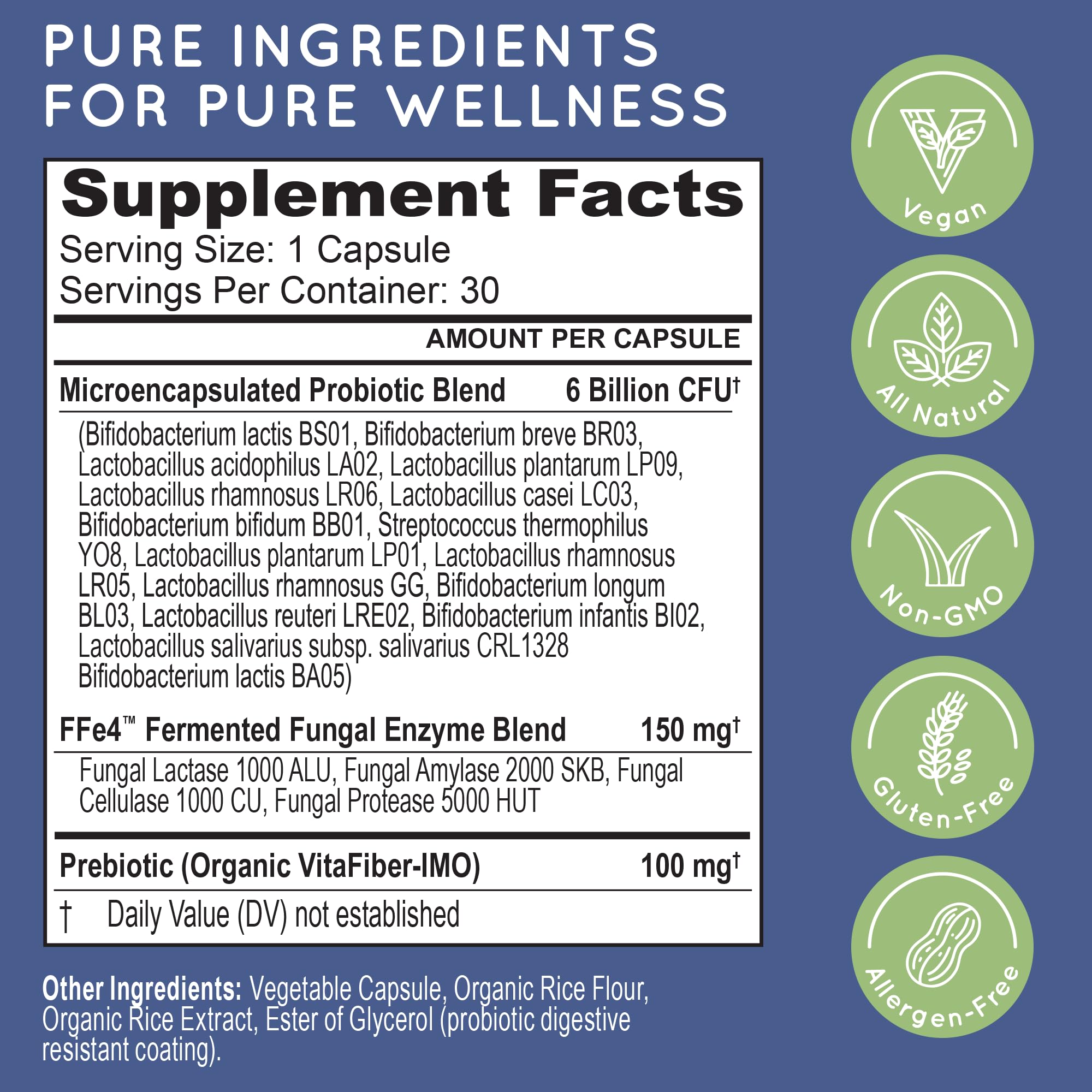 Essential Source TriActive Biotics Daily Care – Probiotics for Women and Men, 6 Billion CFU with Prebiotic Blend – Daily Digestive and Immune Support Gut Health Supplement – 30 Capsules Essential SourceAu supplements