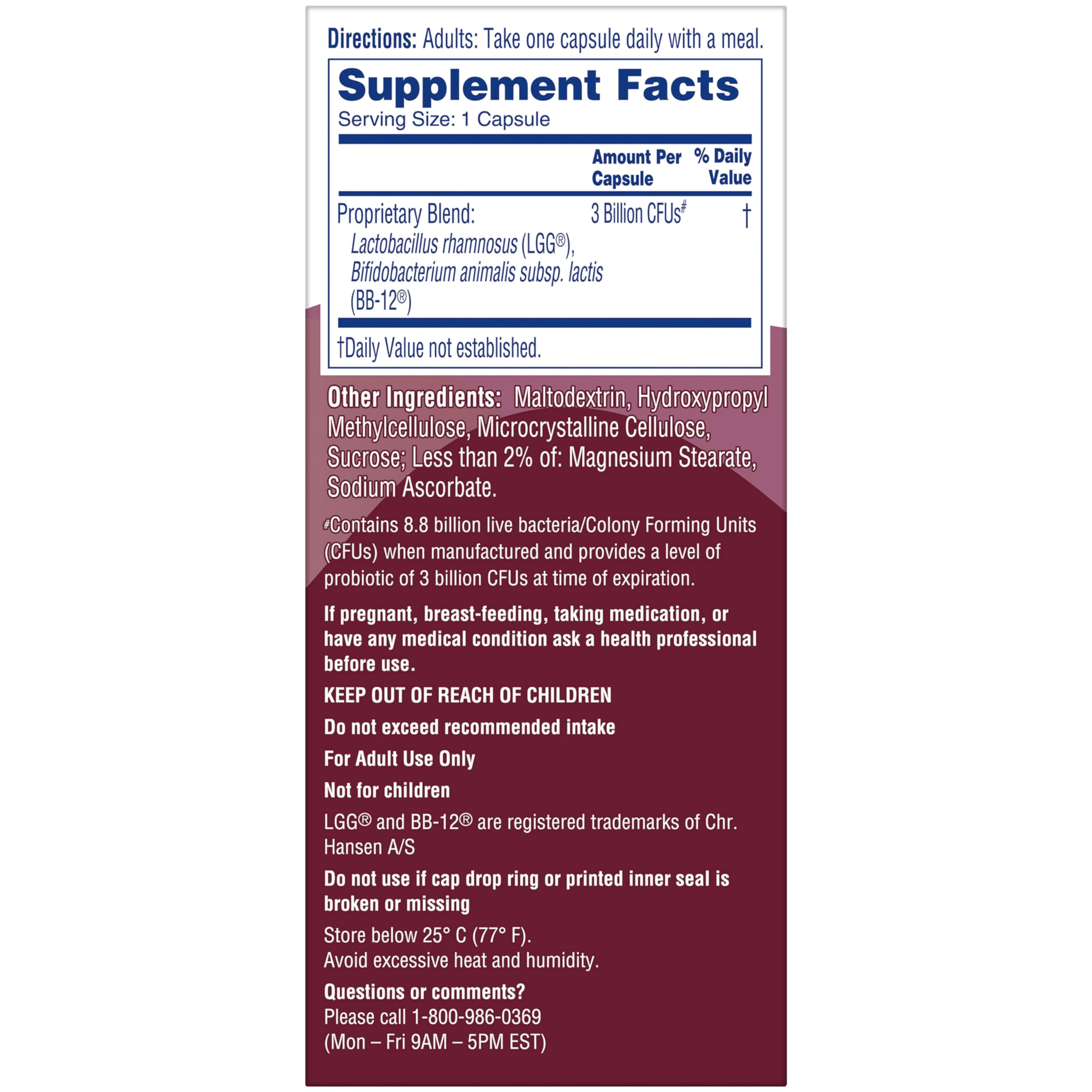 Phillips' Colon Health Daily Probiotic Capsules, 4-in-1 Symptom Defense to help defend against Occasional Gas, Bloating, Constipation, and Diarrhea, Daily Supplement, 60 Count Phillips'Au supplements