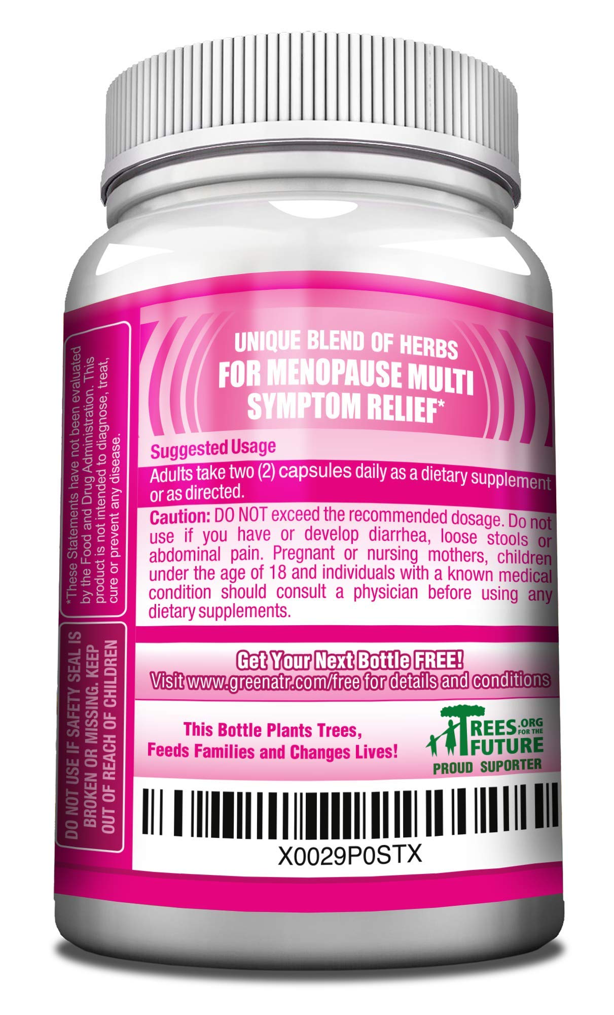 GreeNatr Menopause Supplements for Women - Perimenopause Supplements Women with Dong Quai & Black Cohosh for Menopause Hot Flashes - Menopause Support for Sleep Quality & Hormone Balance - 60 Caps GreeNatrAu supplements